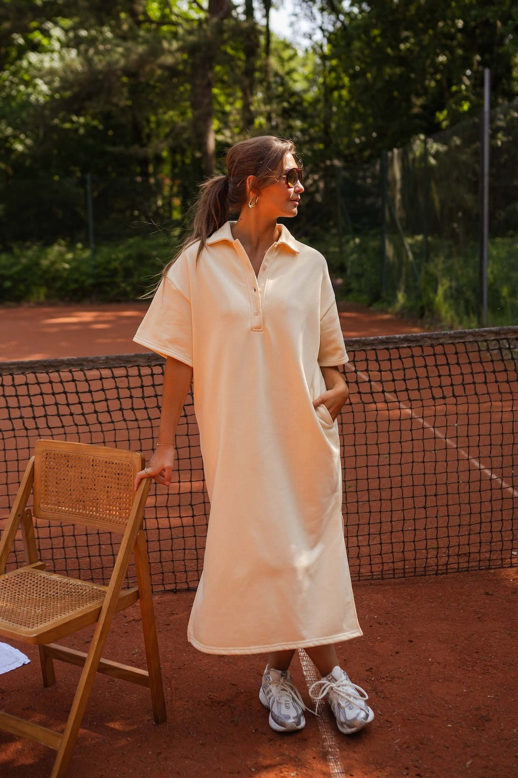 Robe Carmela jaune pâle