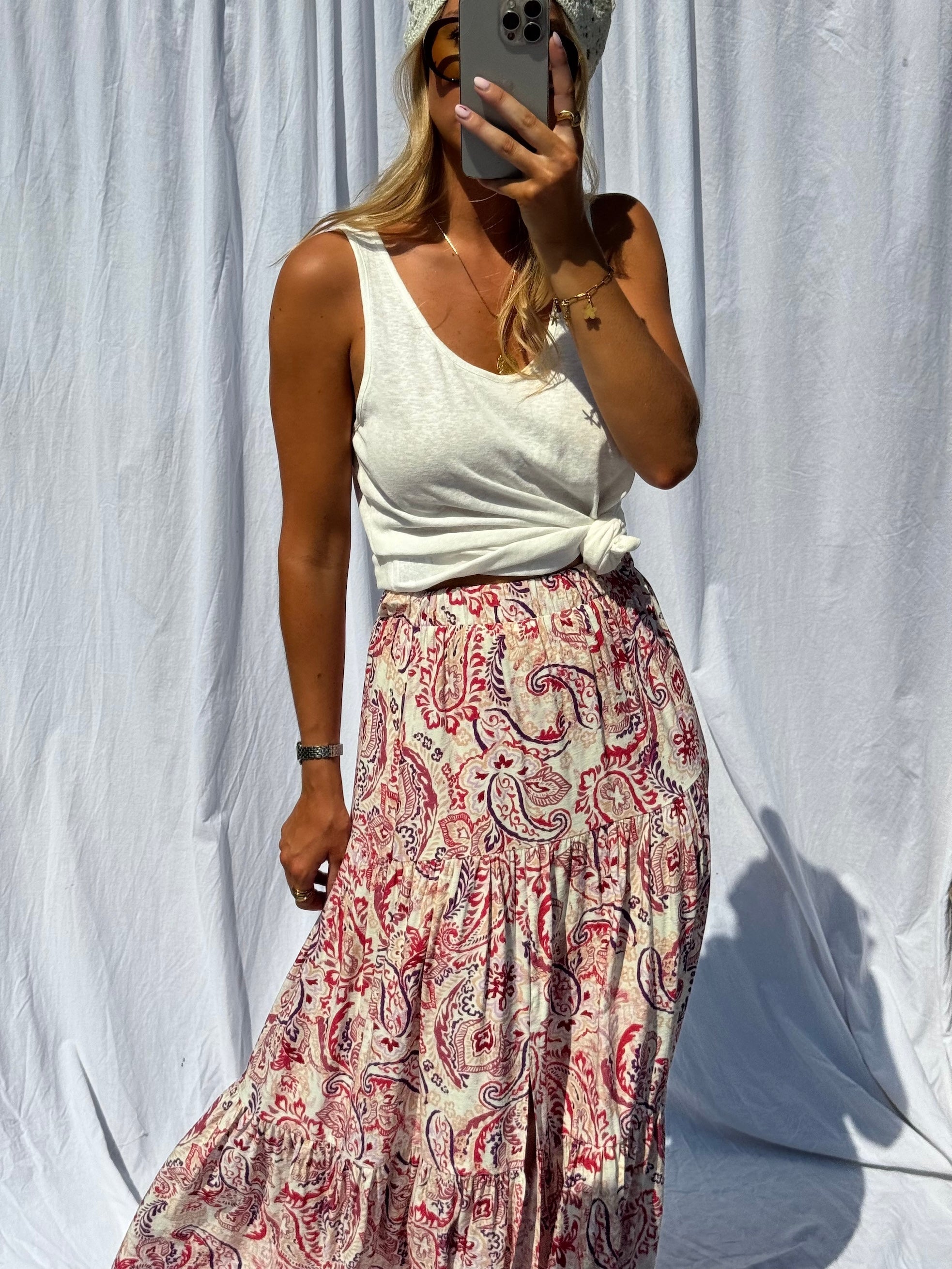 Jupe Sharon à motifs