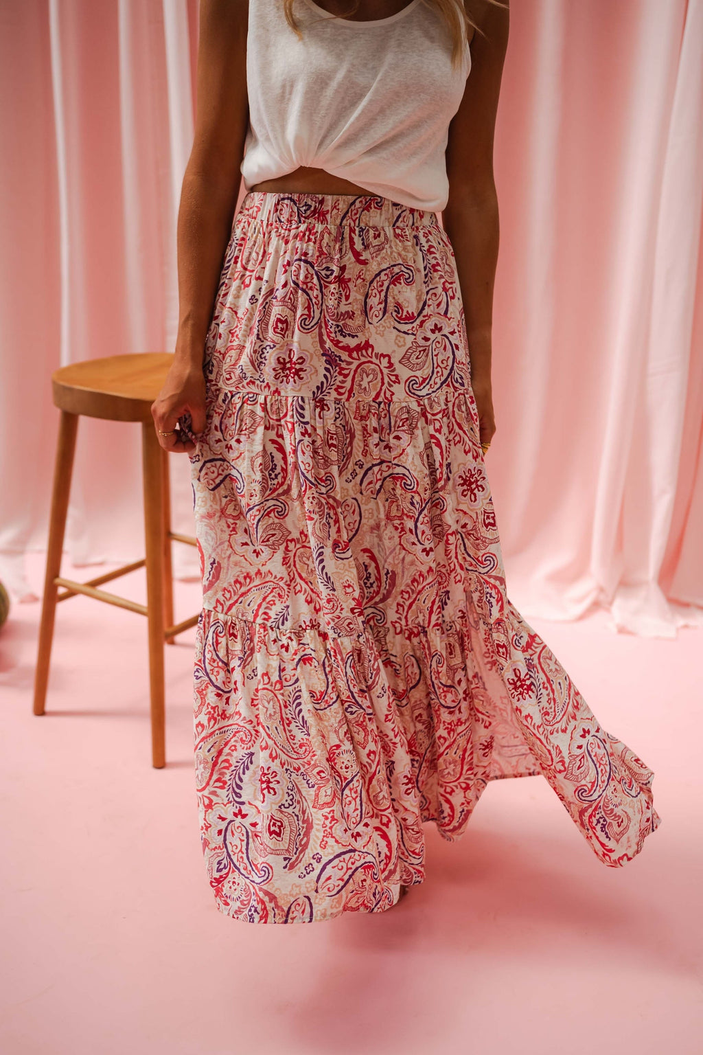 Jupe Sharon à motifs