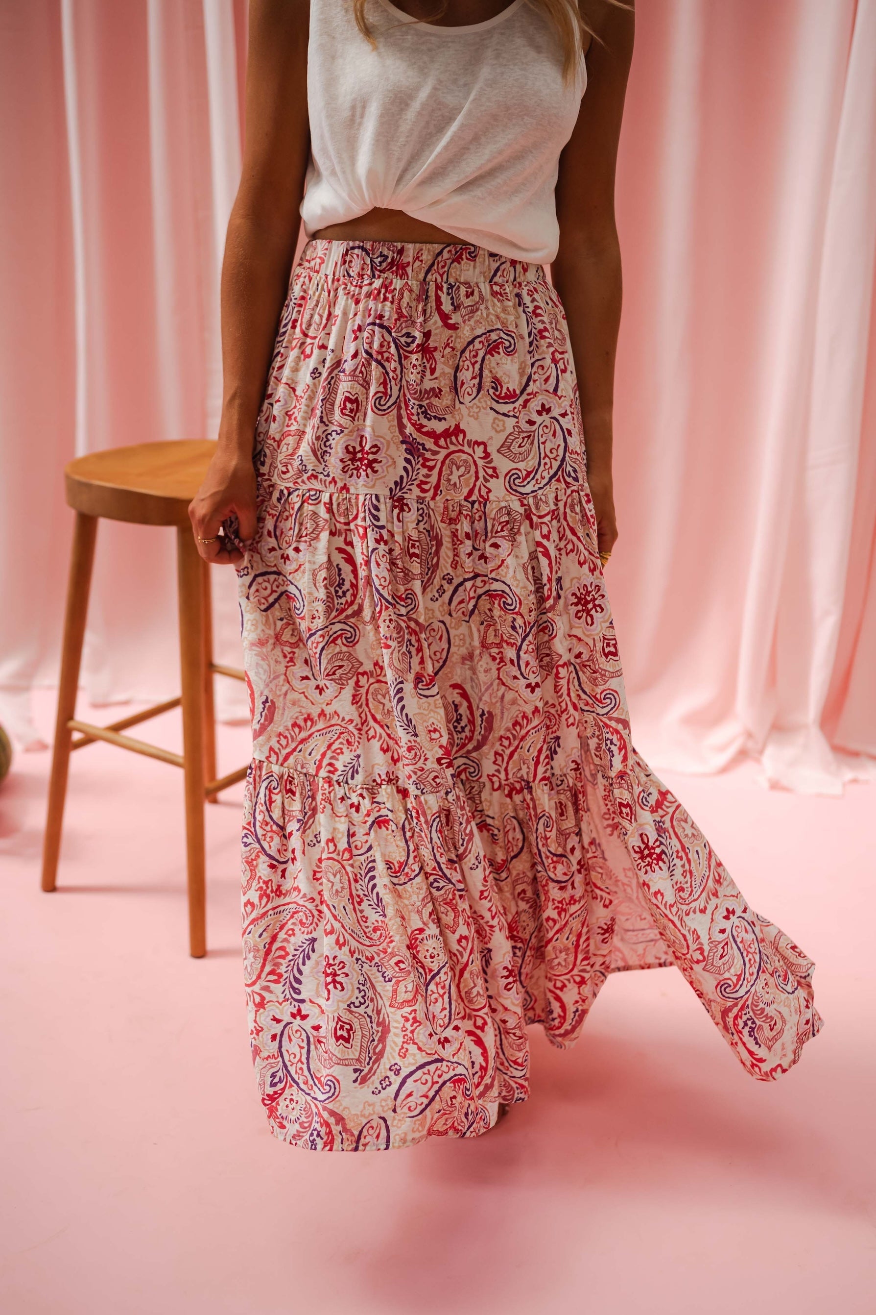 Jupe Sharon à motifs