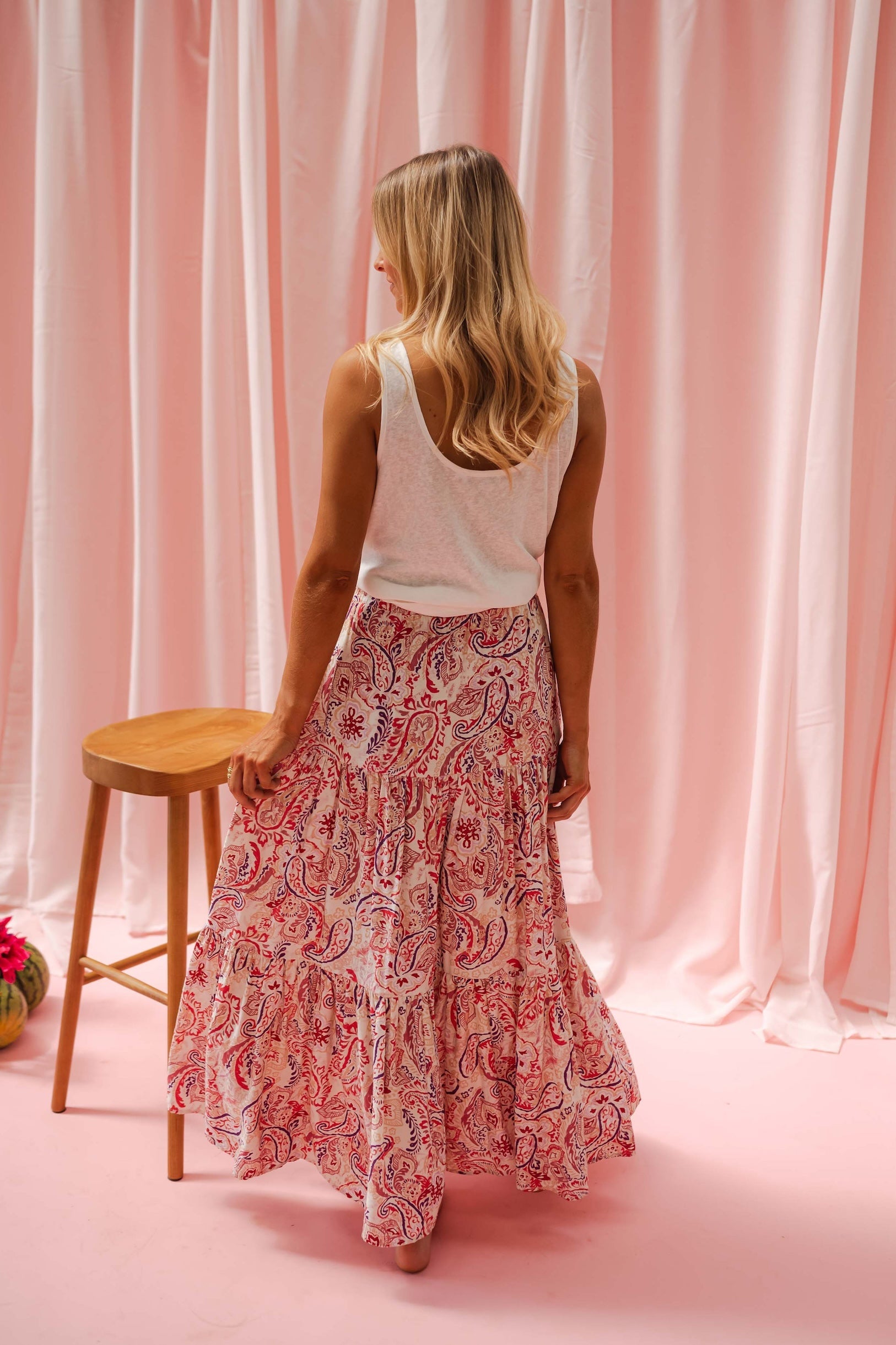 Jupe Sharon à motifs