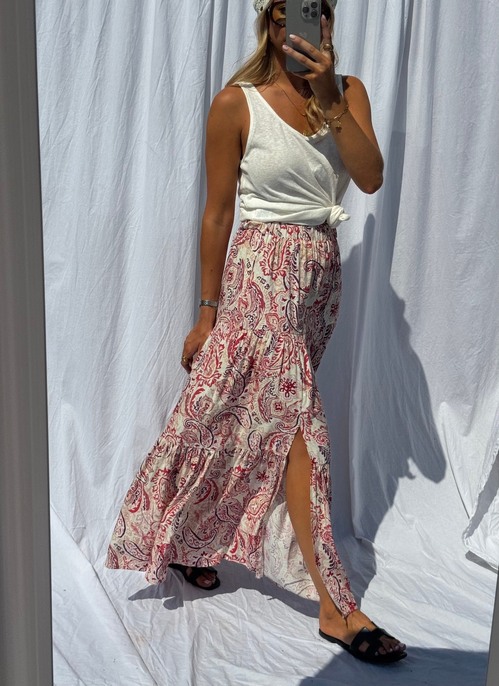 Jupe Sharon à motifs