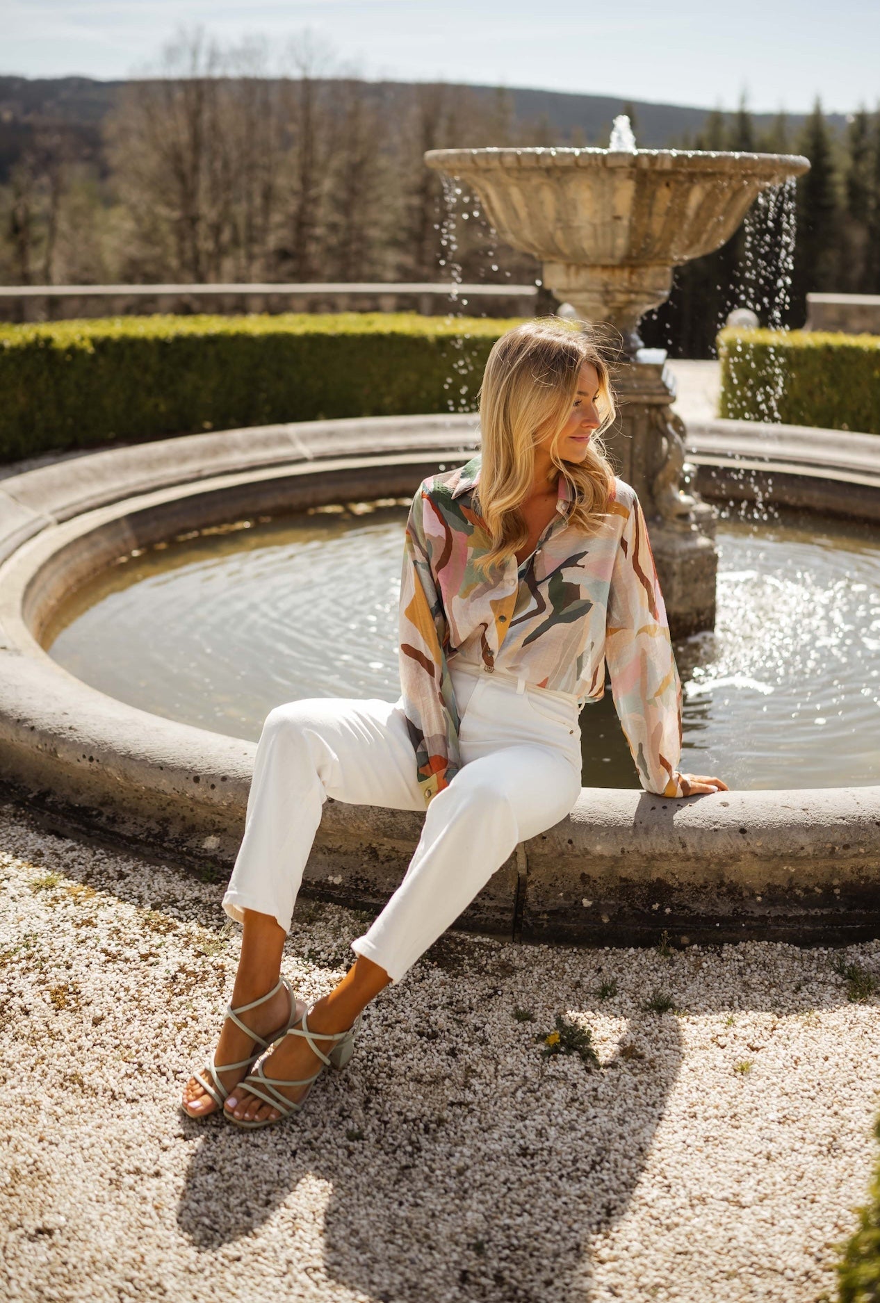 Chemise Babou à motifs
