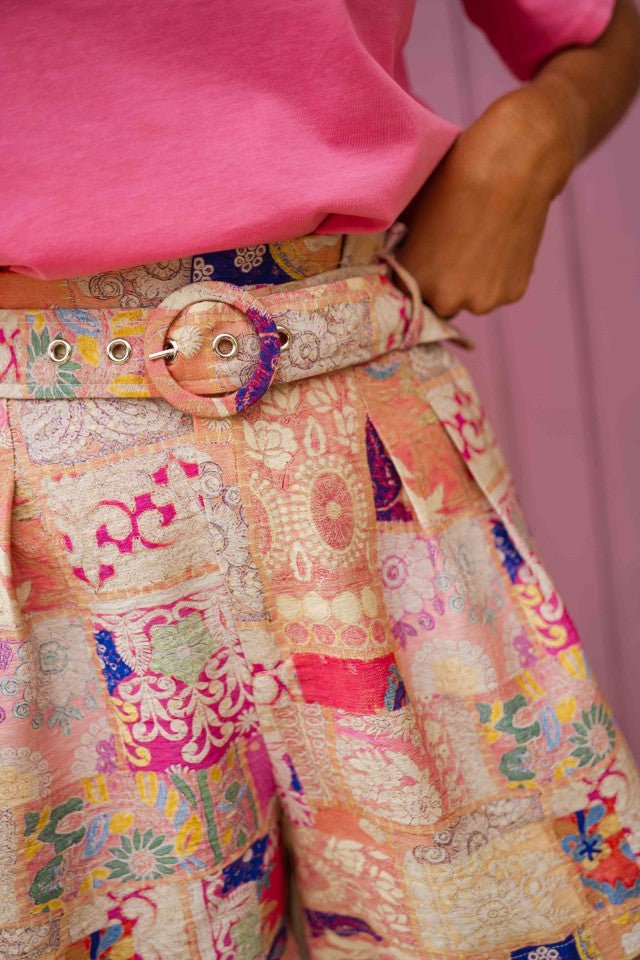 Short Gisele à motifs