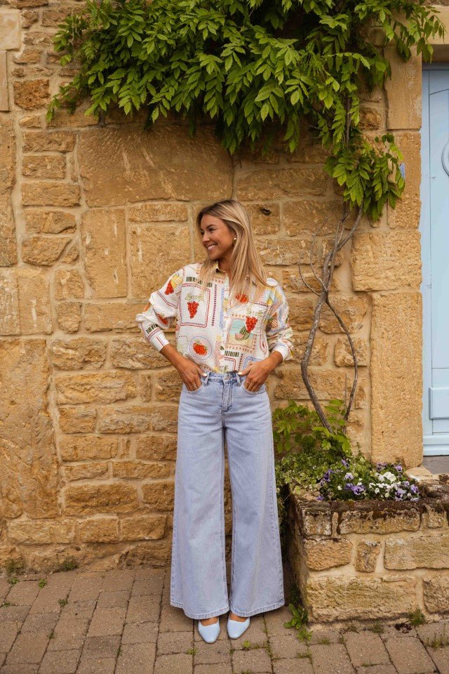 Chemise Josefa à motifs