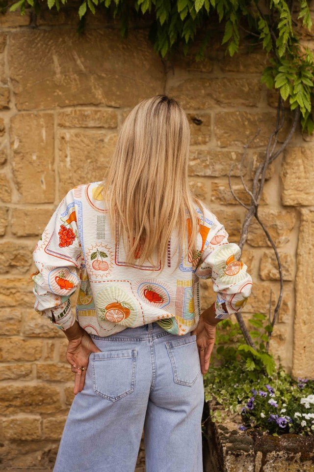 Chemise Josefa à motifs