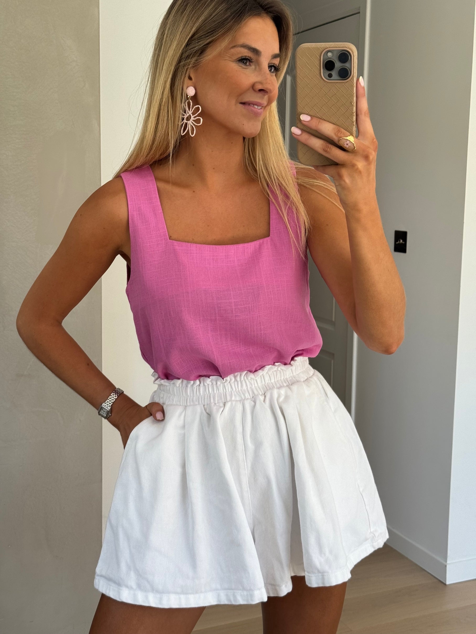 Haut Annie rose