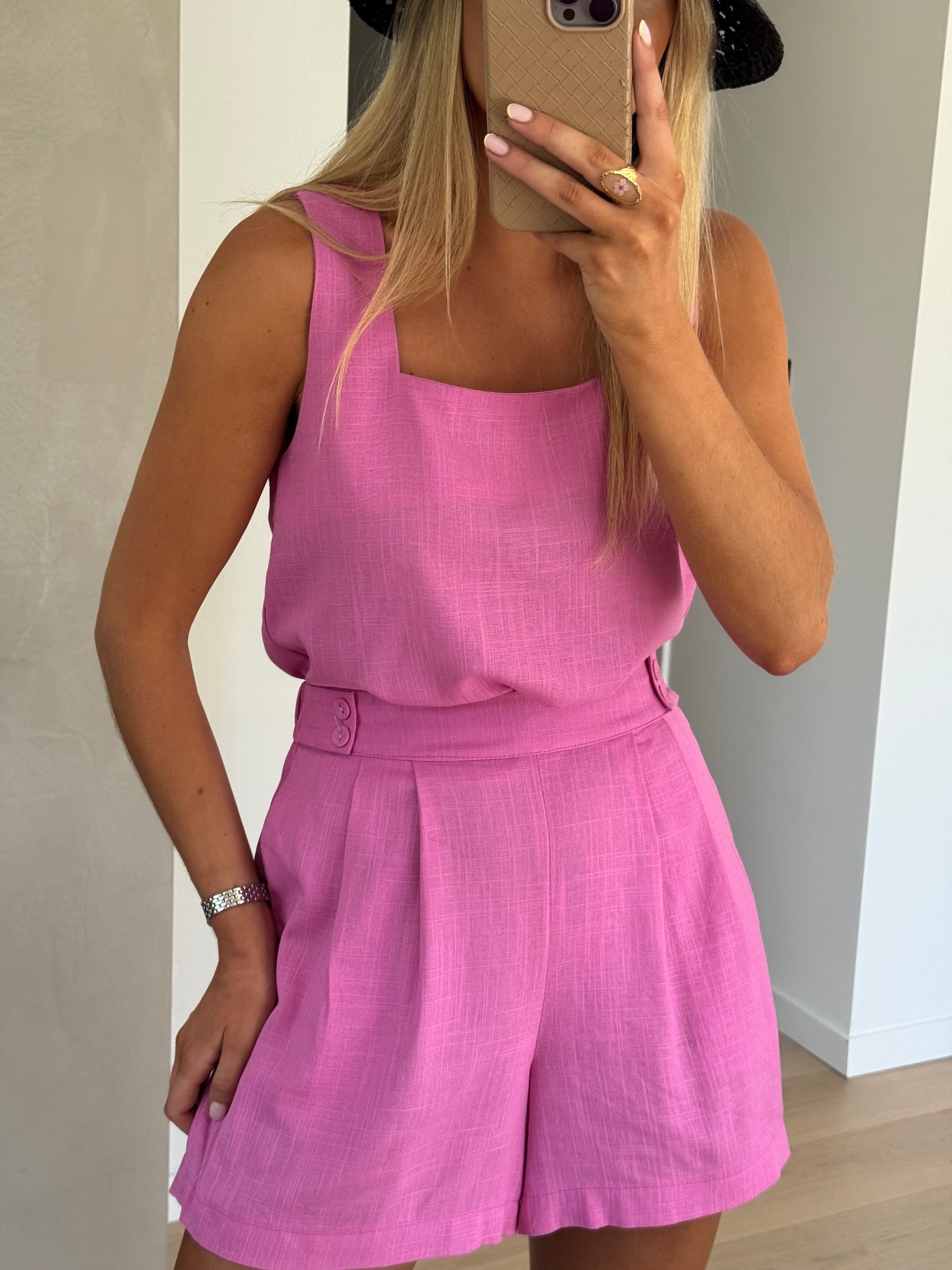 Haut Annie rose