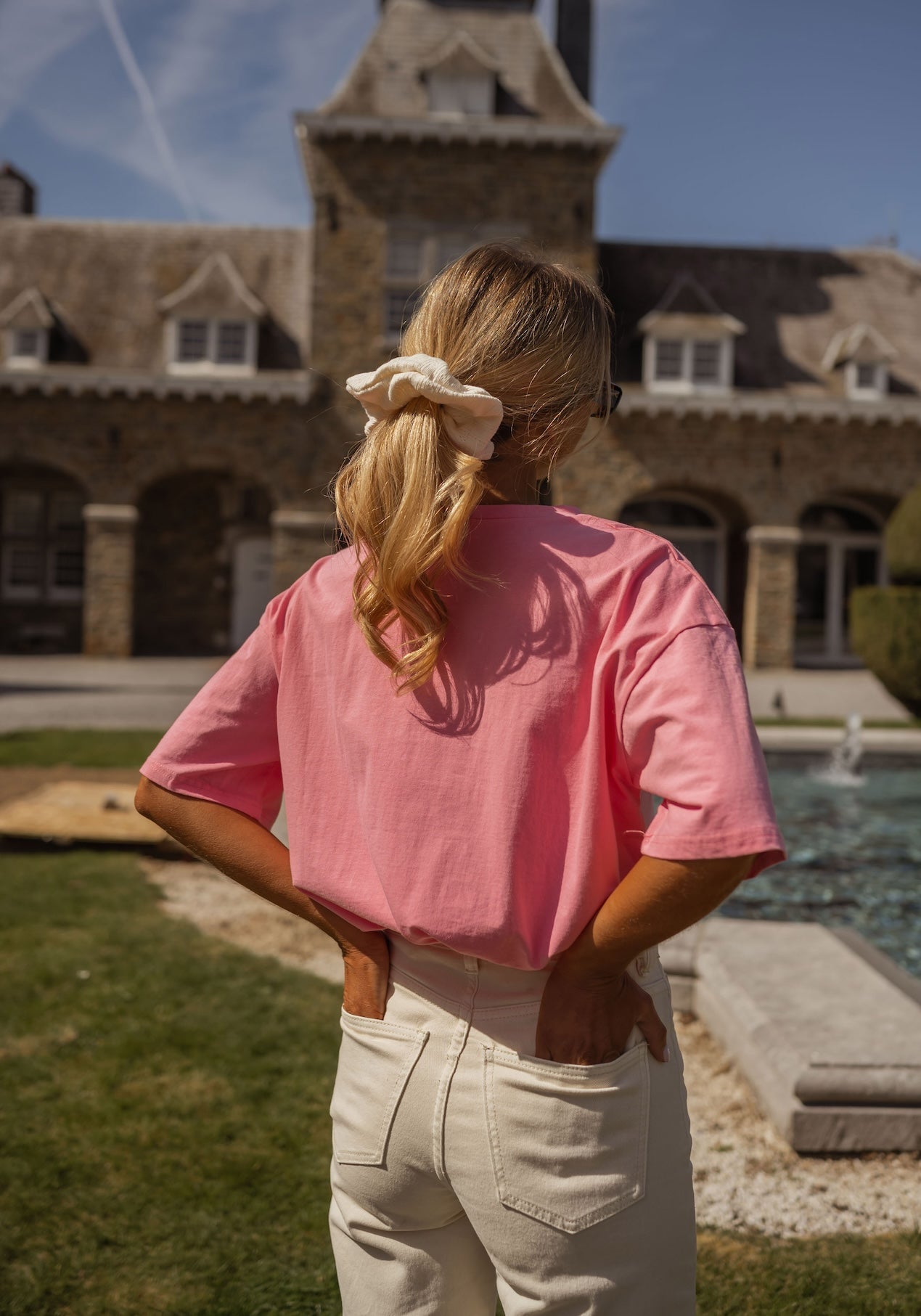 T-shirt rose Ciao