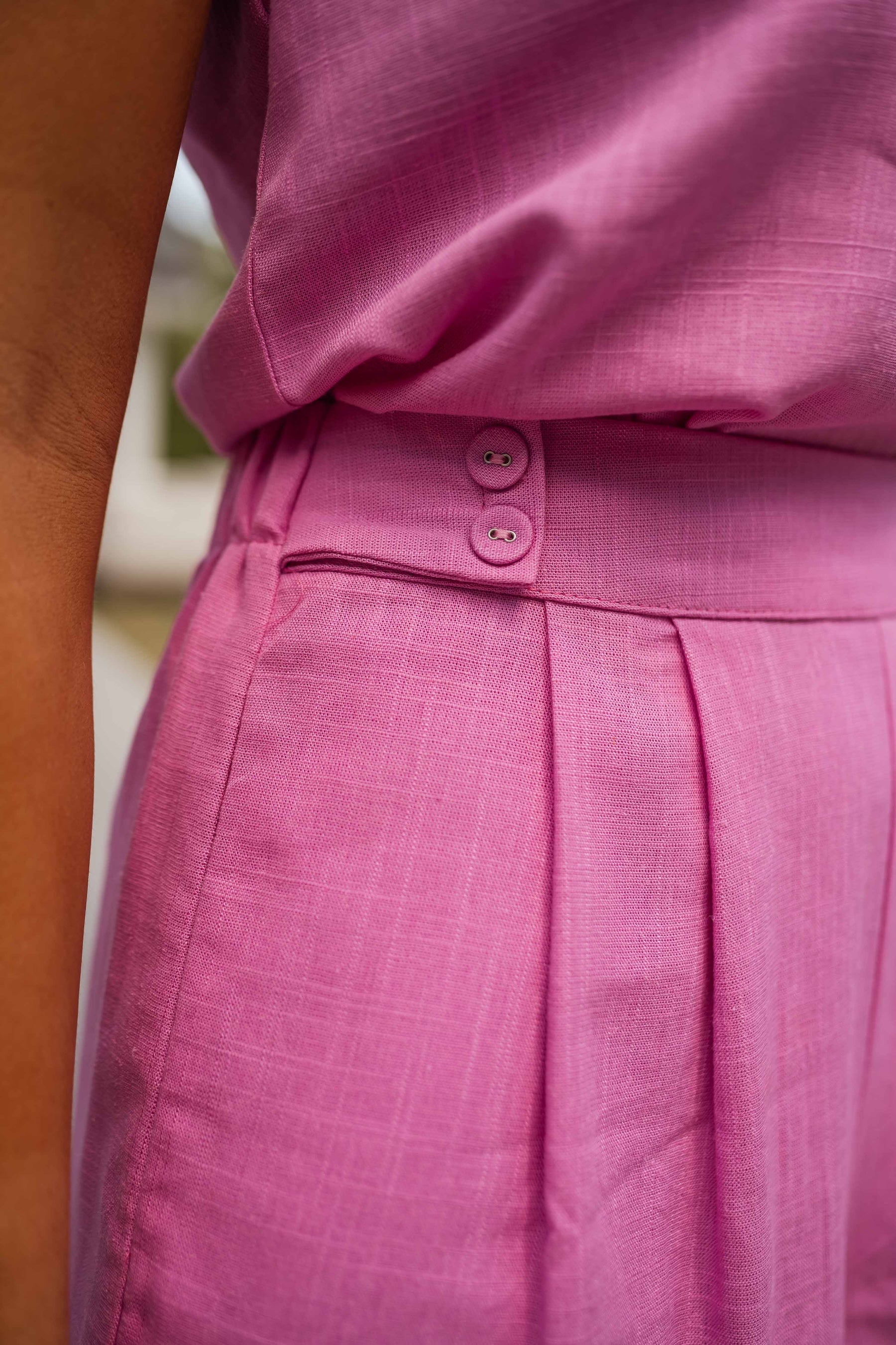 Short Lison rose