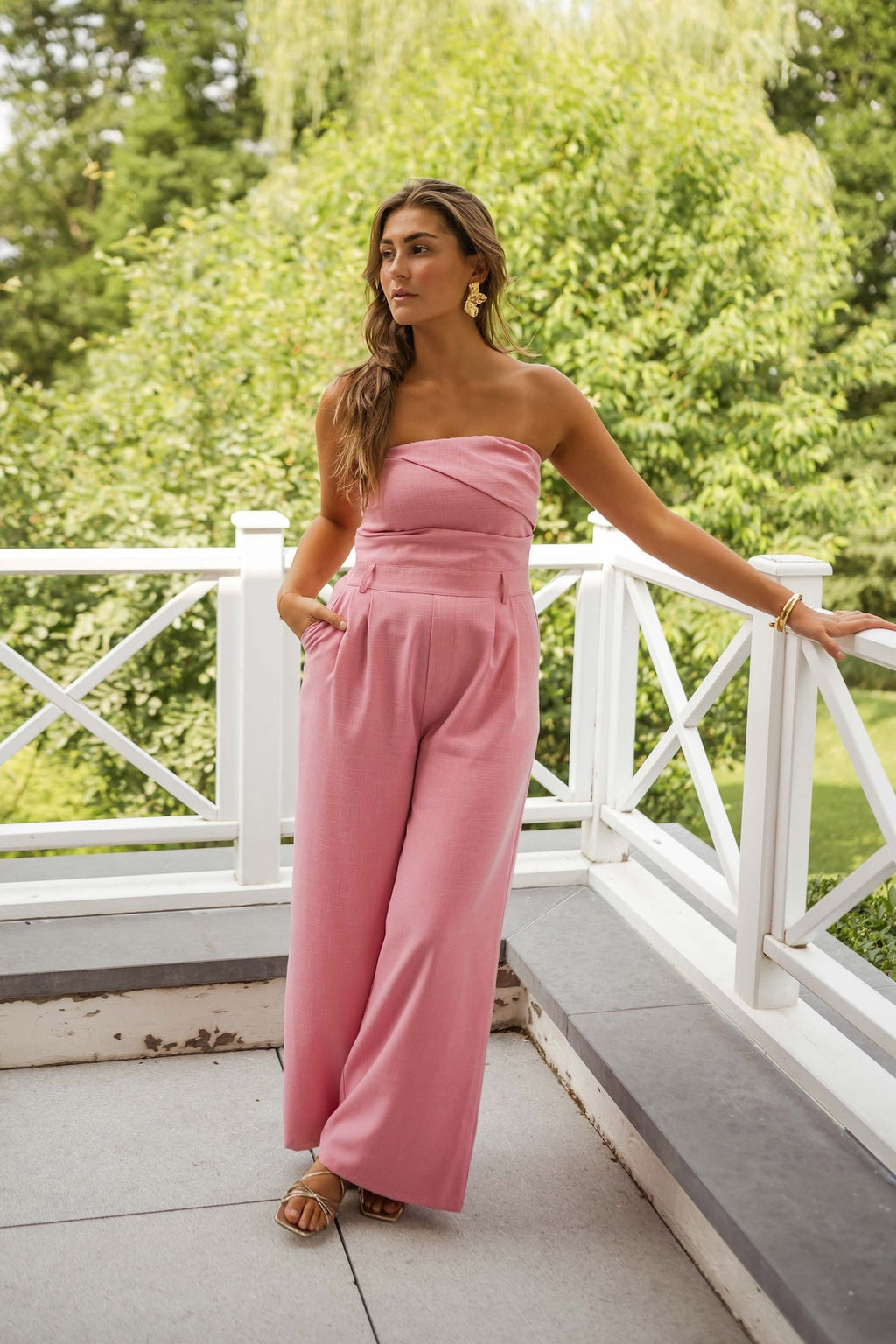 Combinaison Maina rose