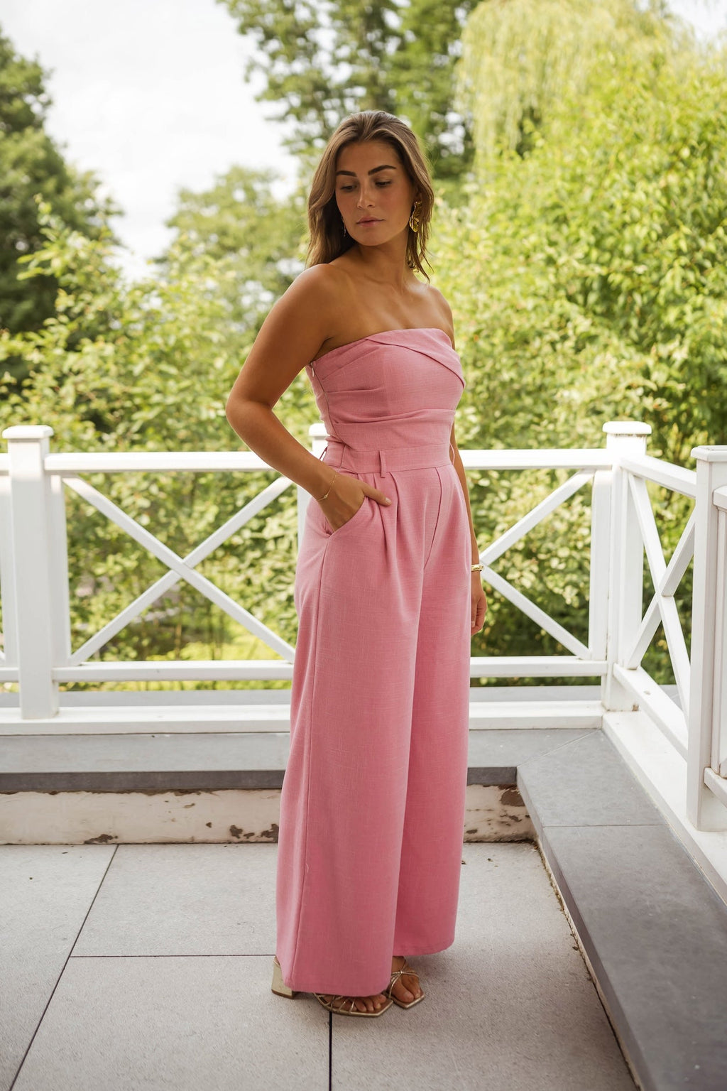 Combinaison Maina rose