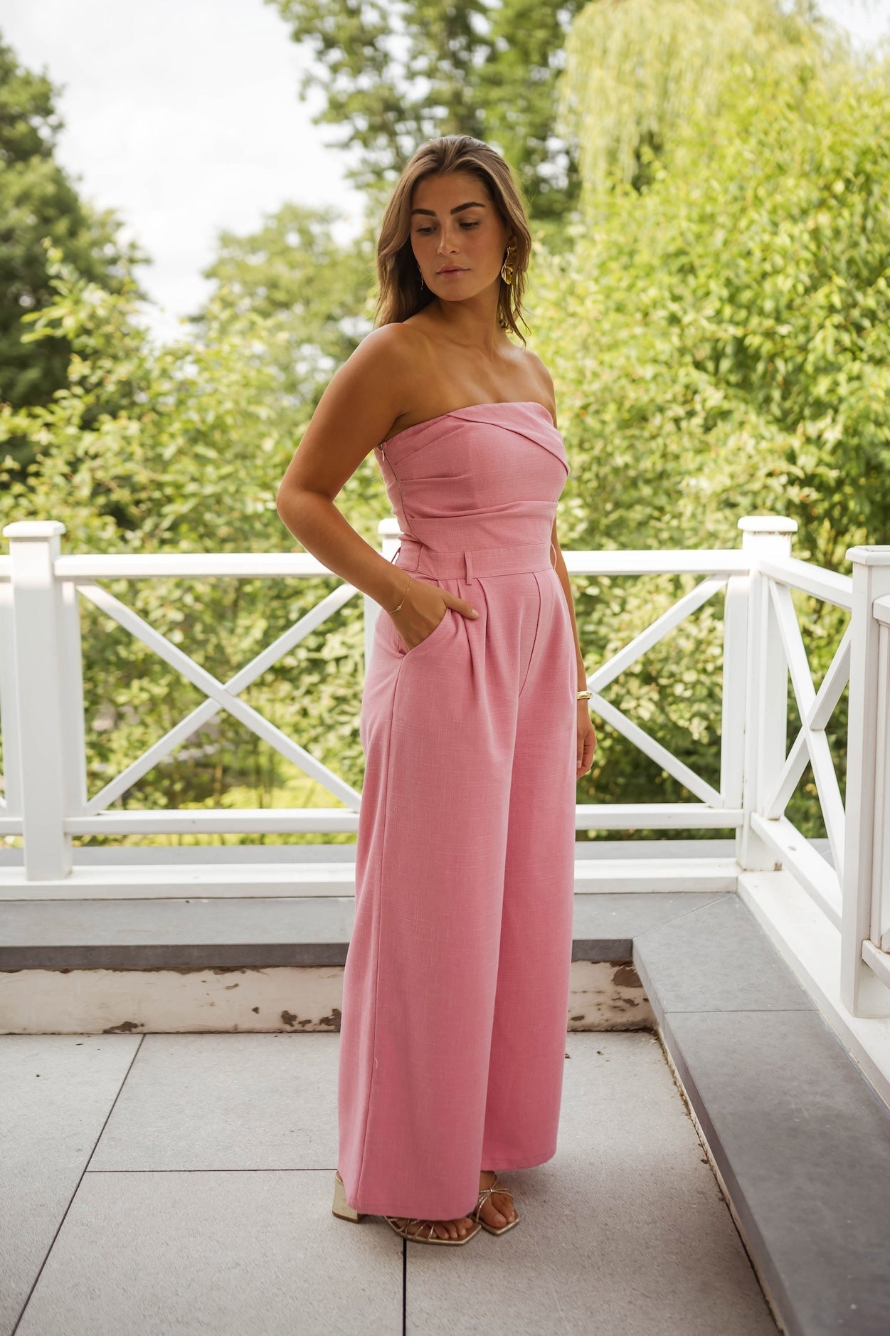 Combinaison Maina rose