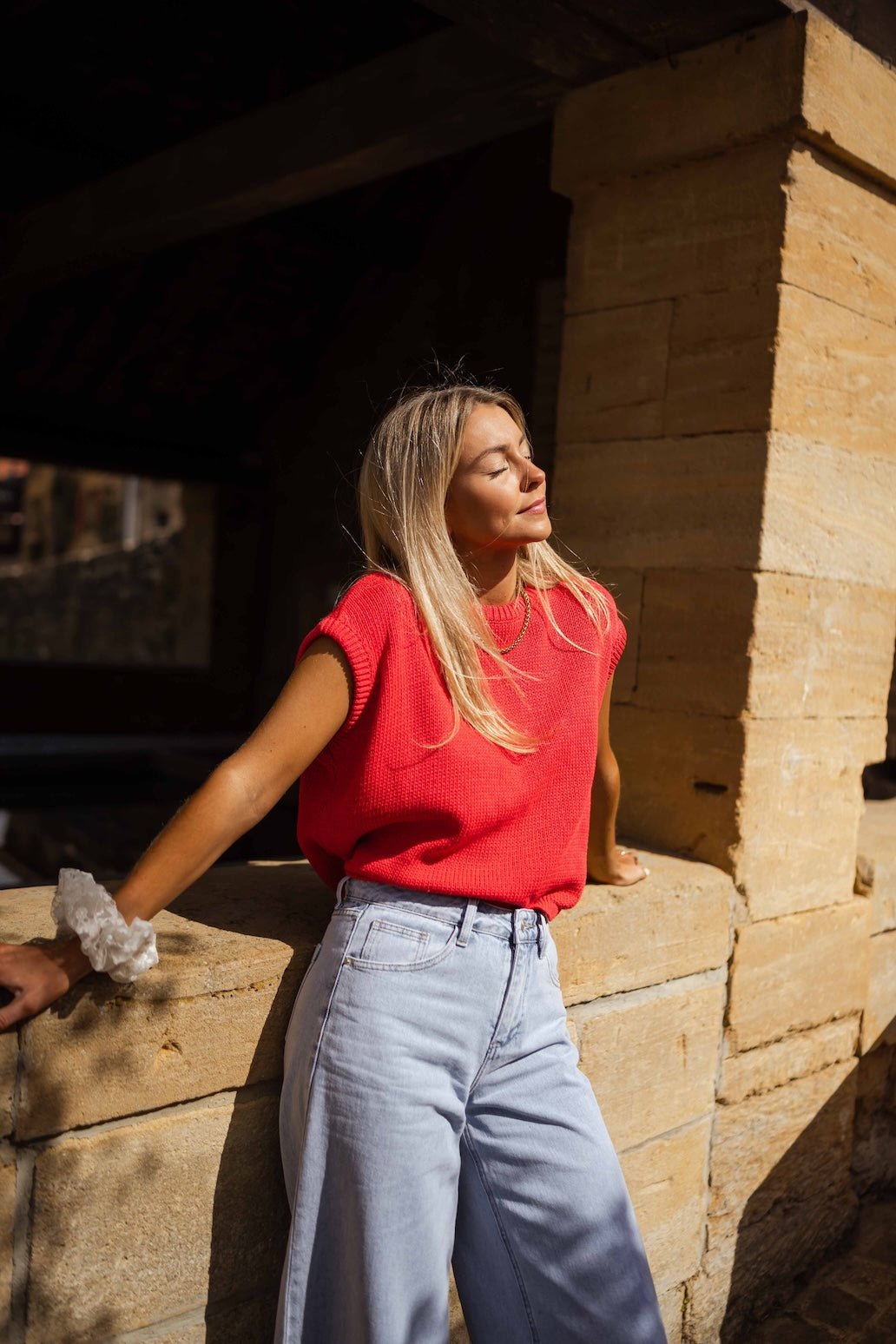 Pull Kathia rouge