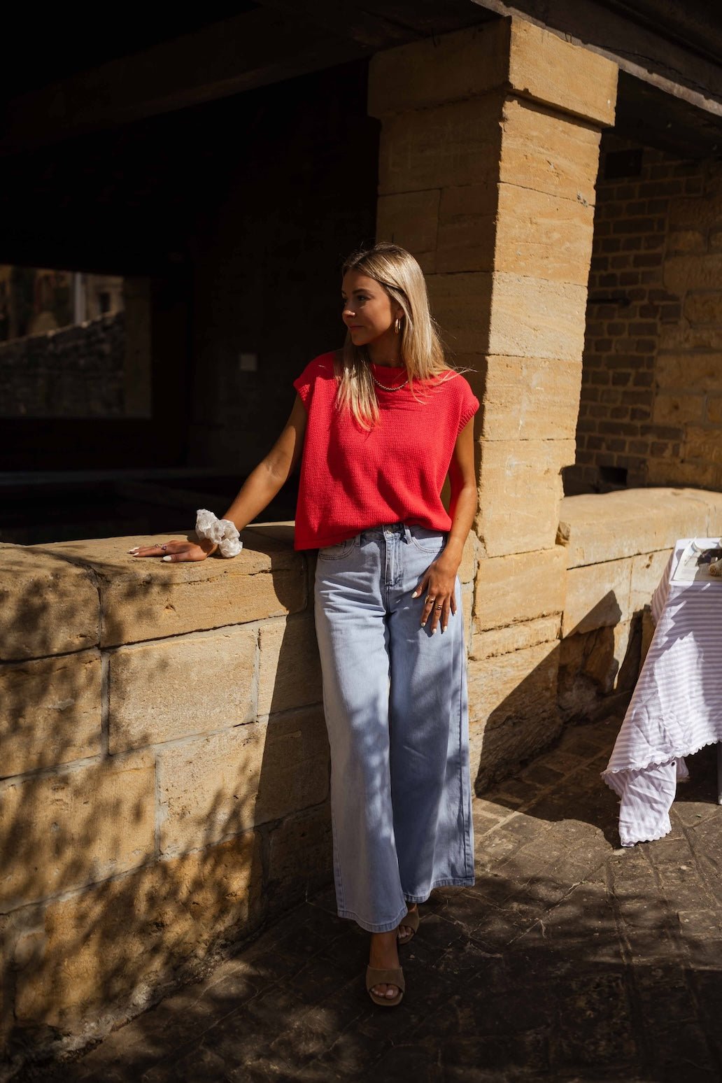 Pull Kathia rouge