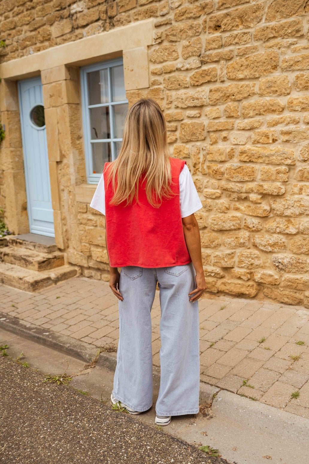 Gilet Lara rouge