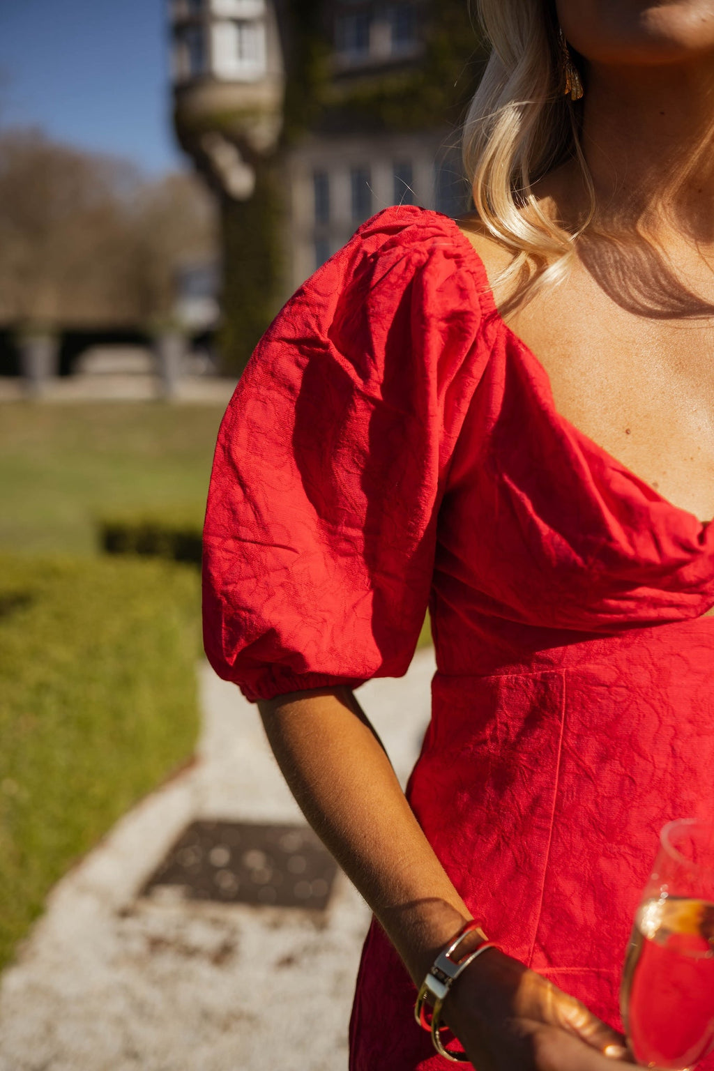 Robe rouge Mia