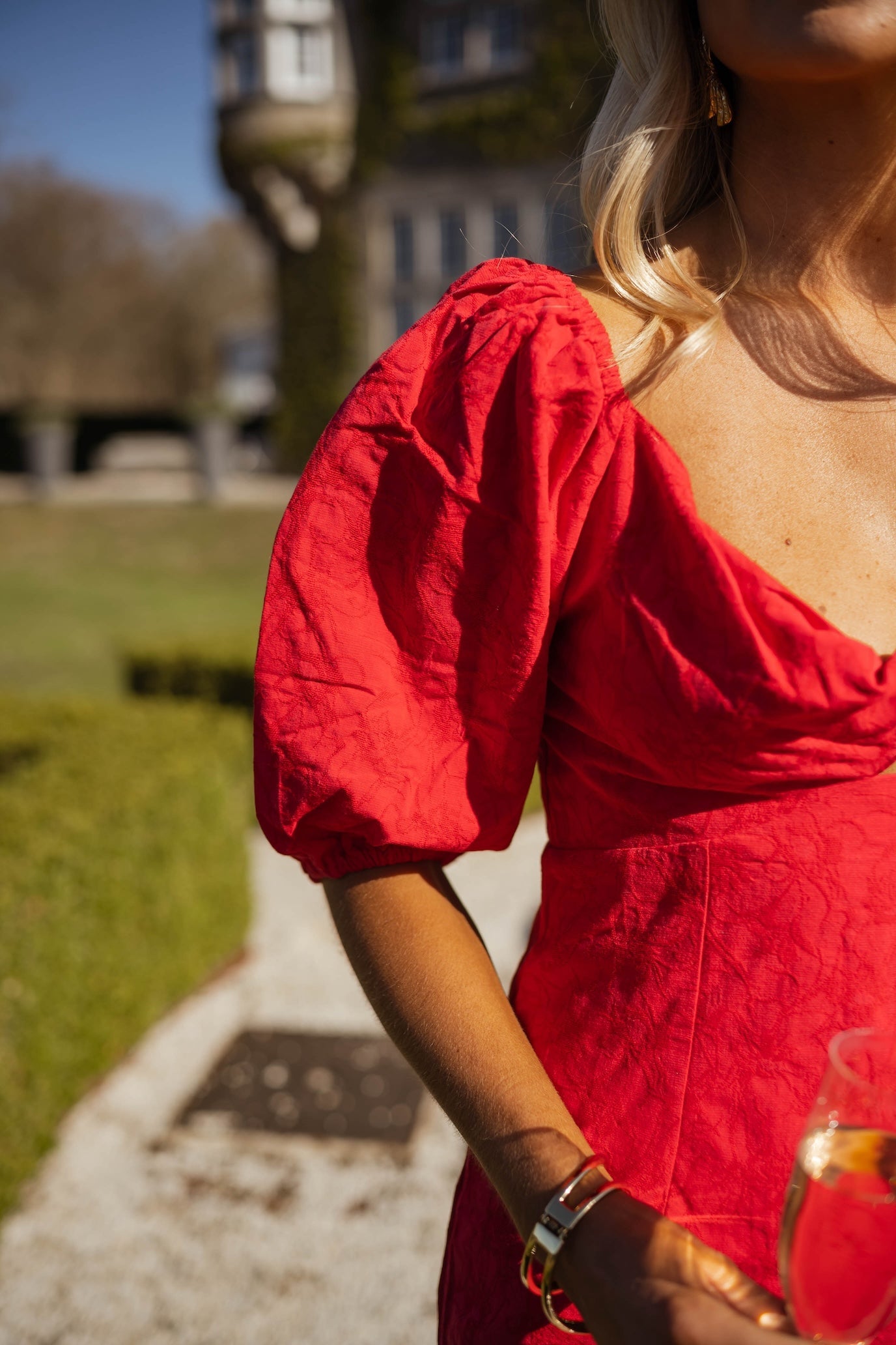 Robe rouge Mia