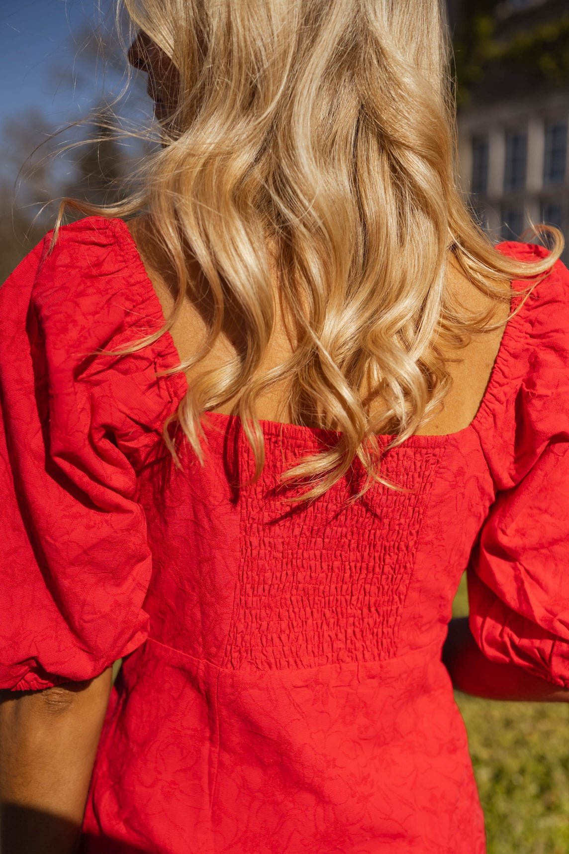 Robe rouge Mia
