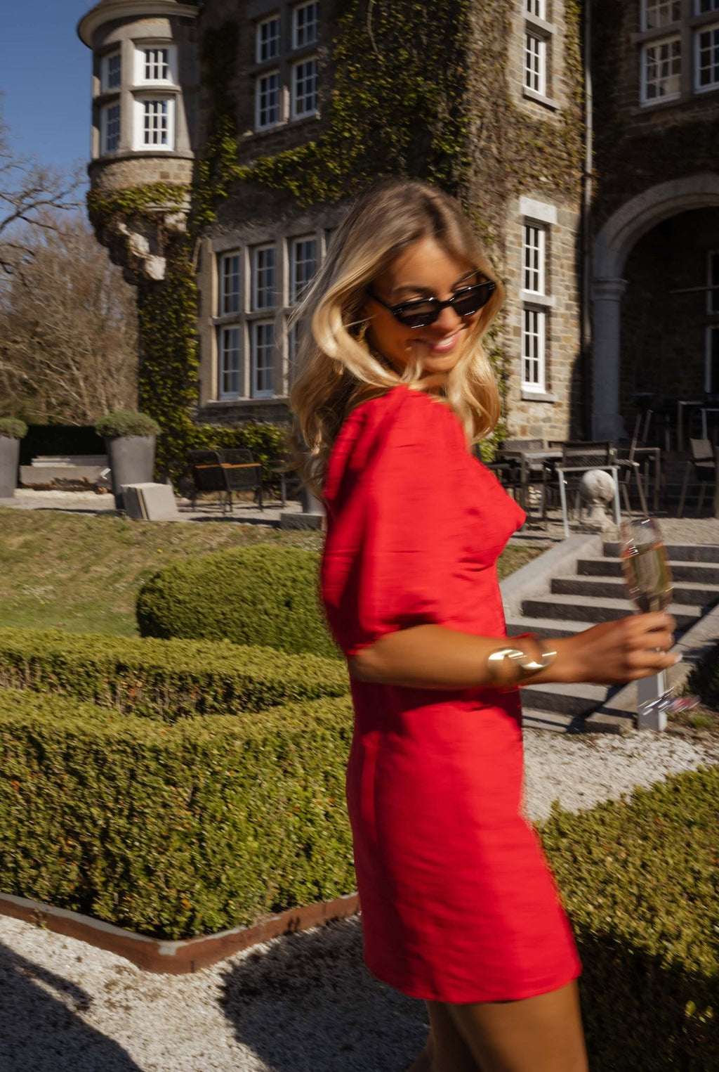 Robe rouge Mia