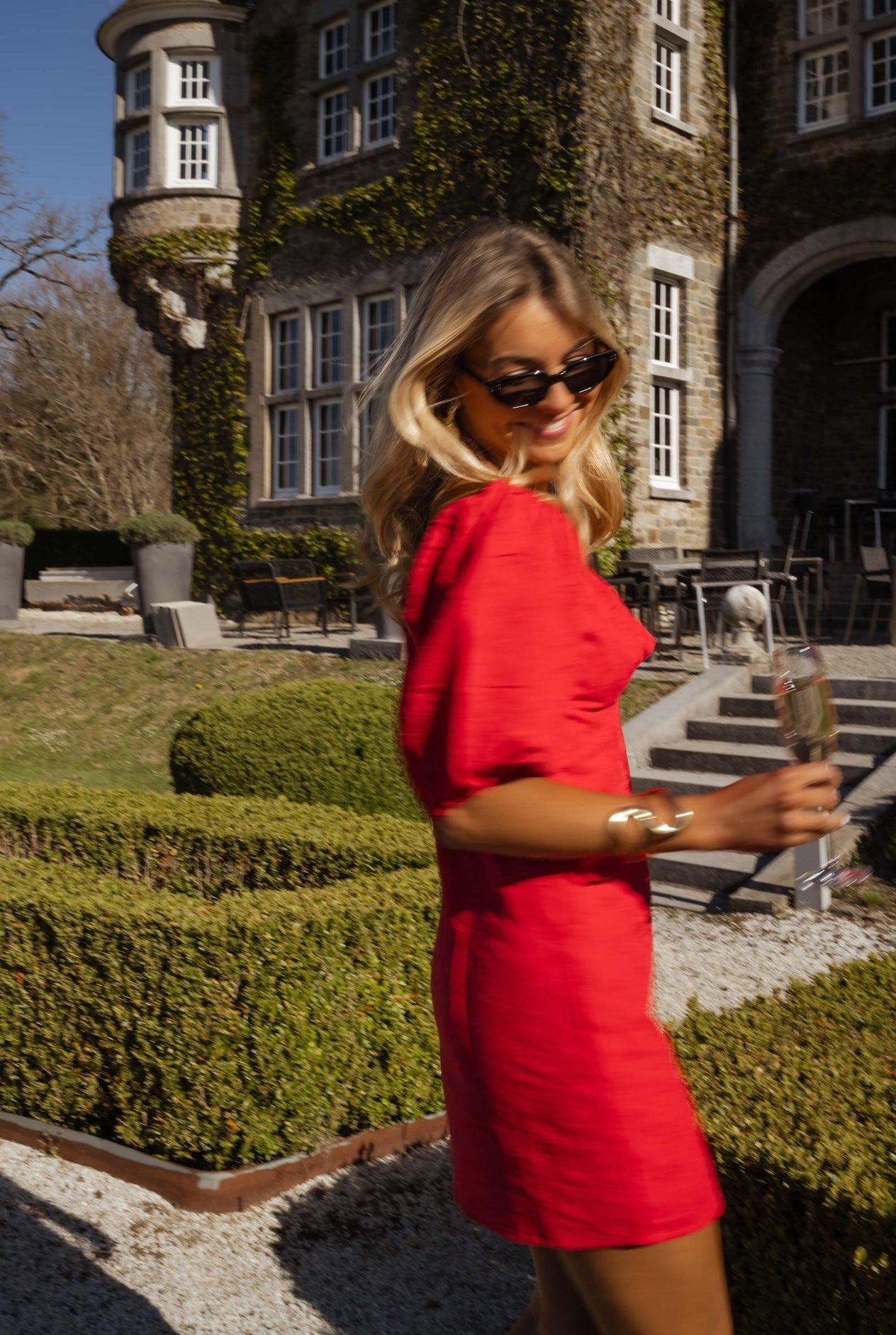 Robe rouge Mia