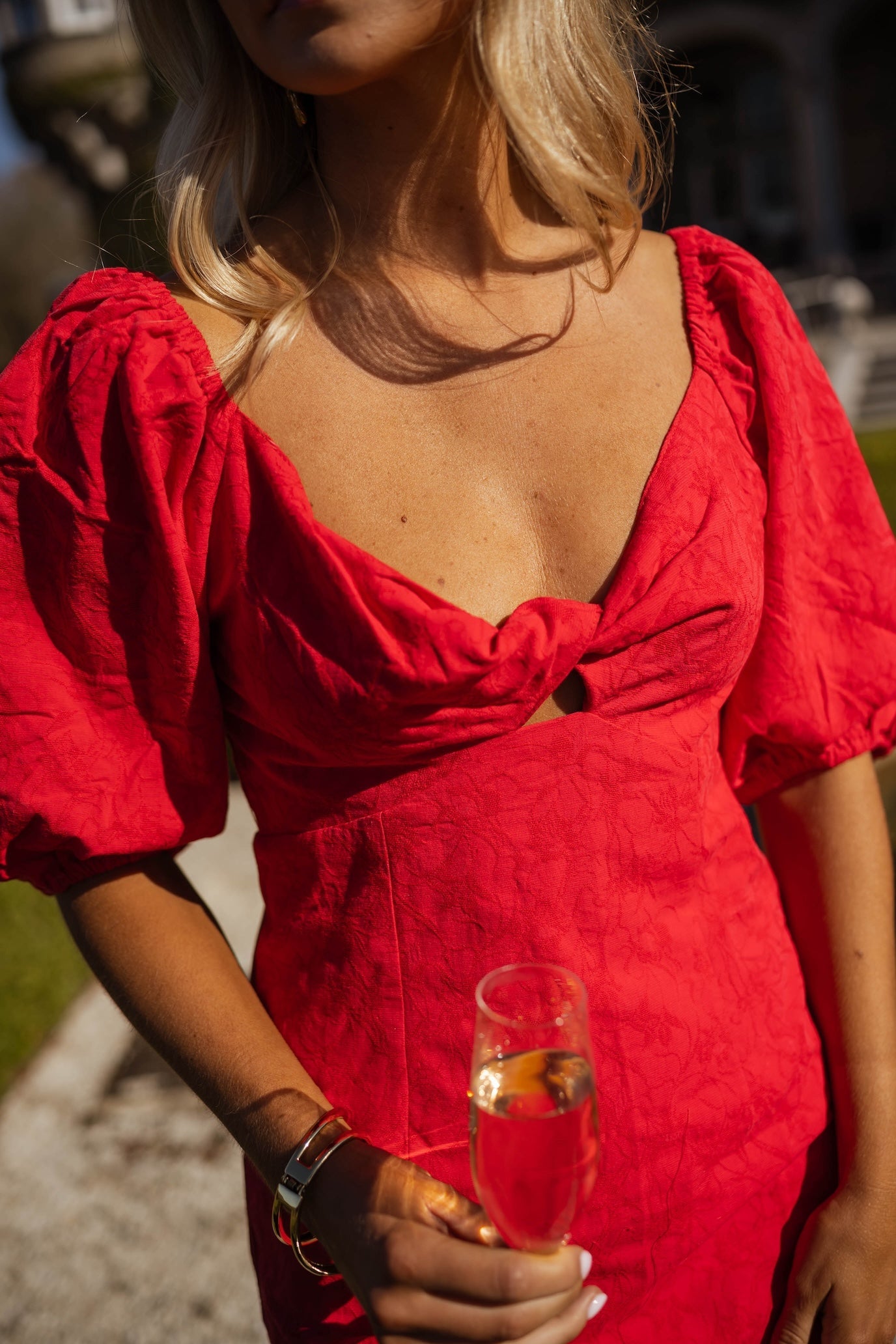 Robe rouge Mia