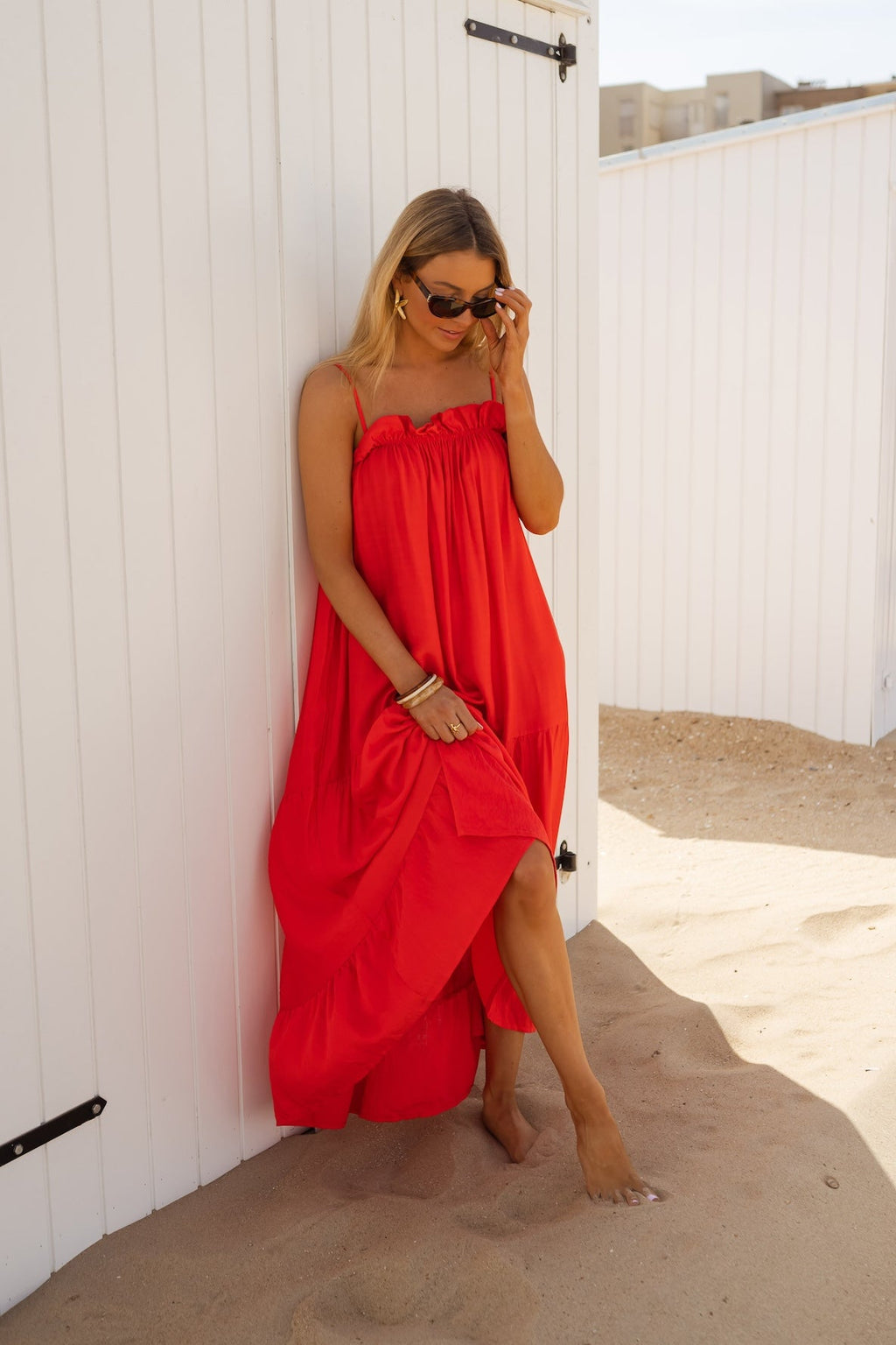 Robe Zohali rouge