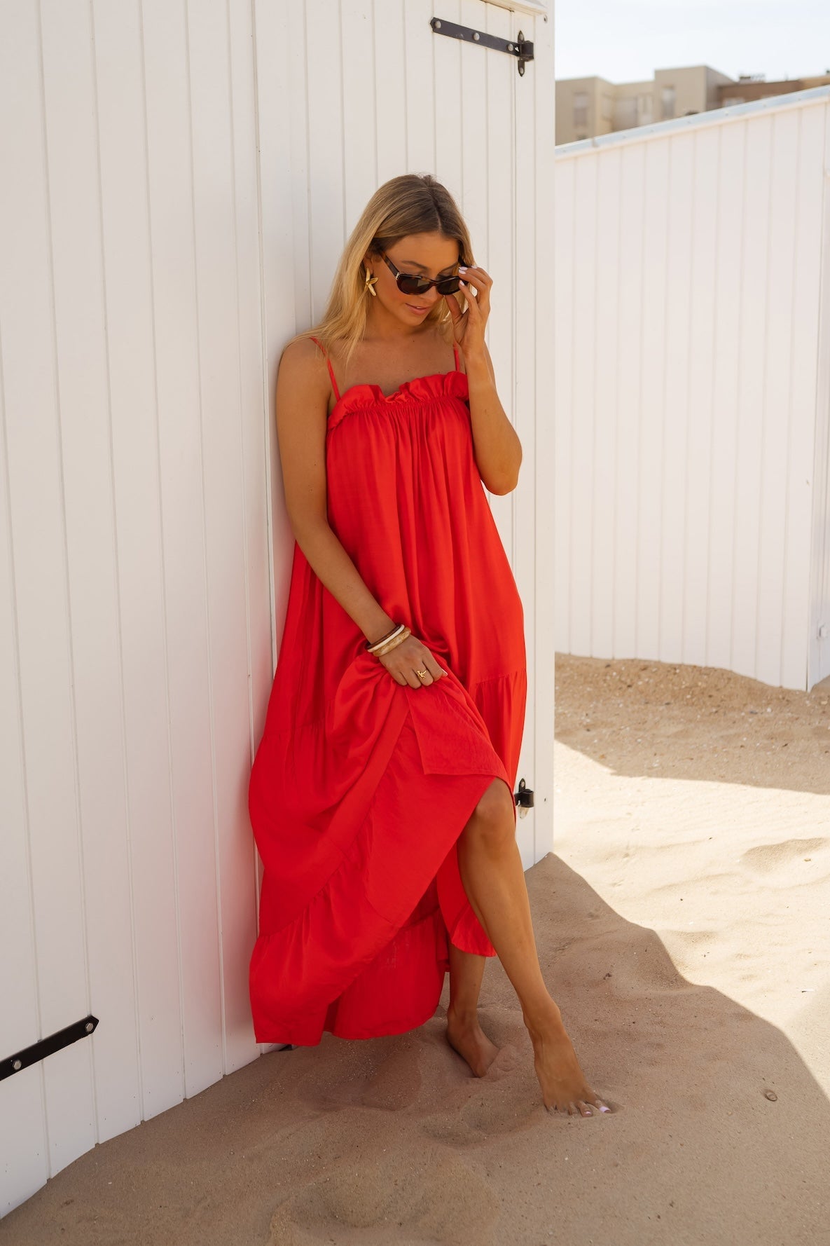Robe Zohali rouge