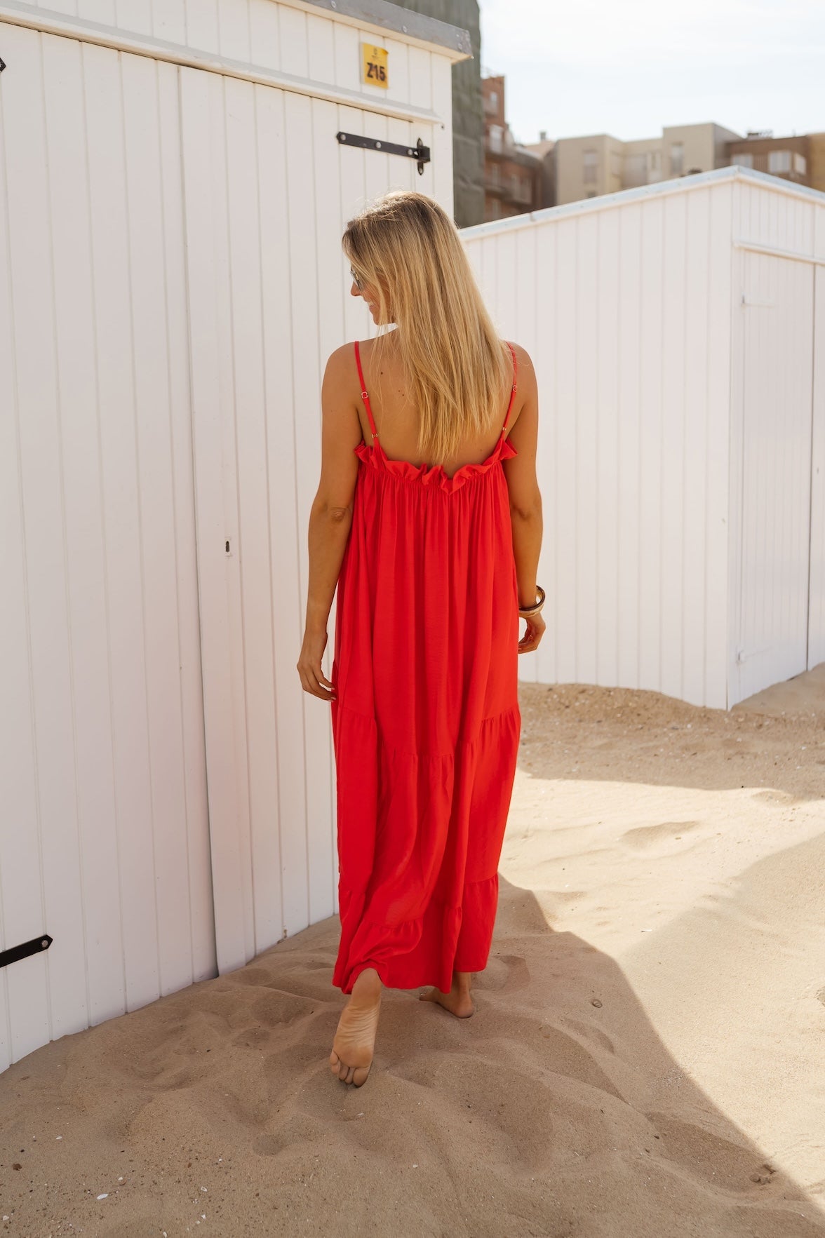 Robe Zohali rouge