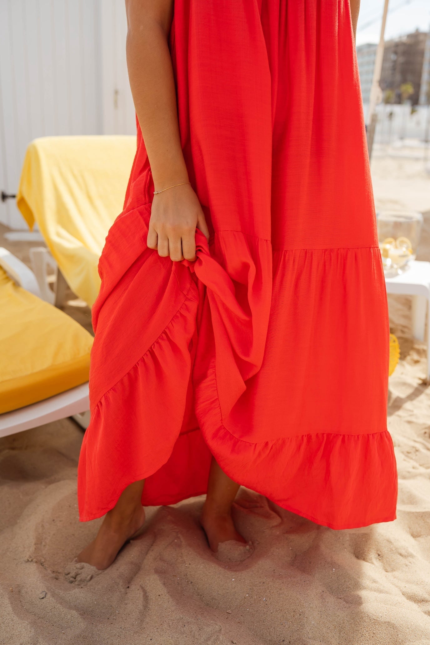 Robe Zohali rouge