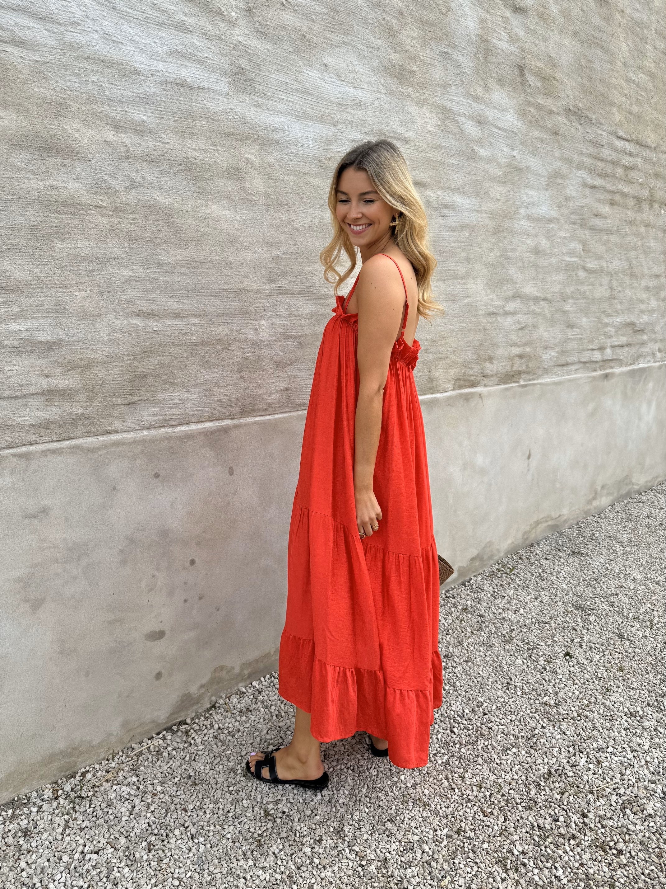 Robe Zohali rouge