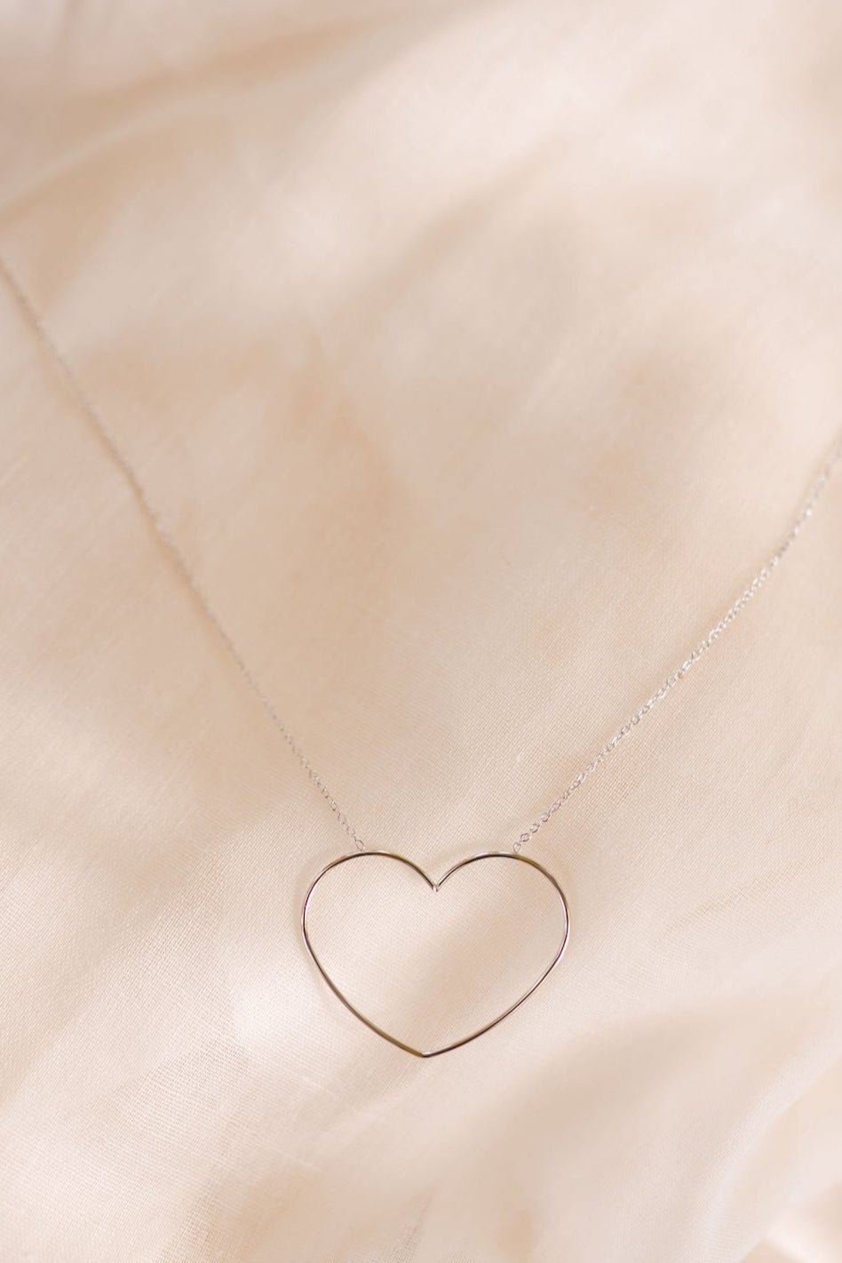 Collier Coeur en Argent
