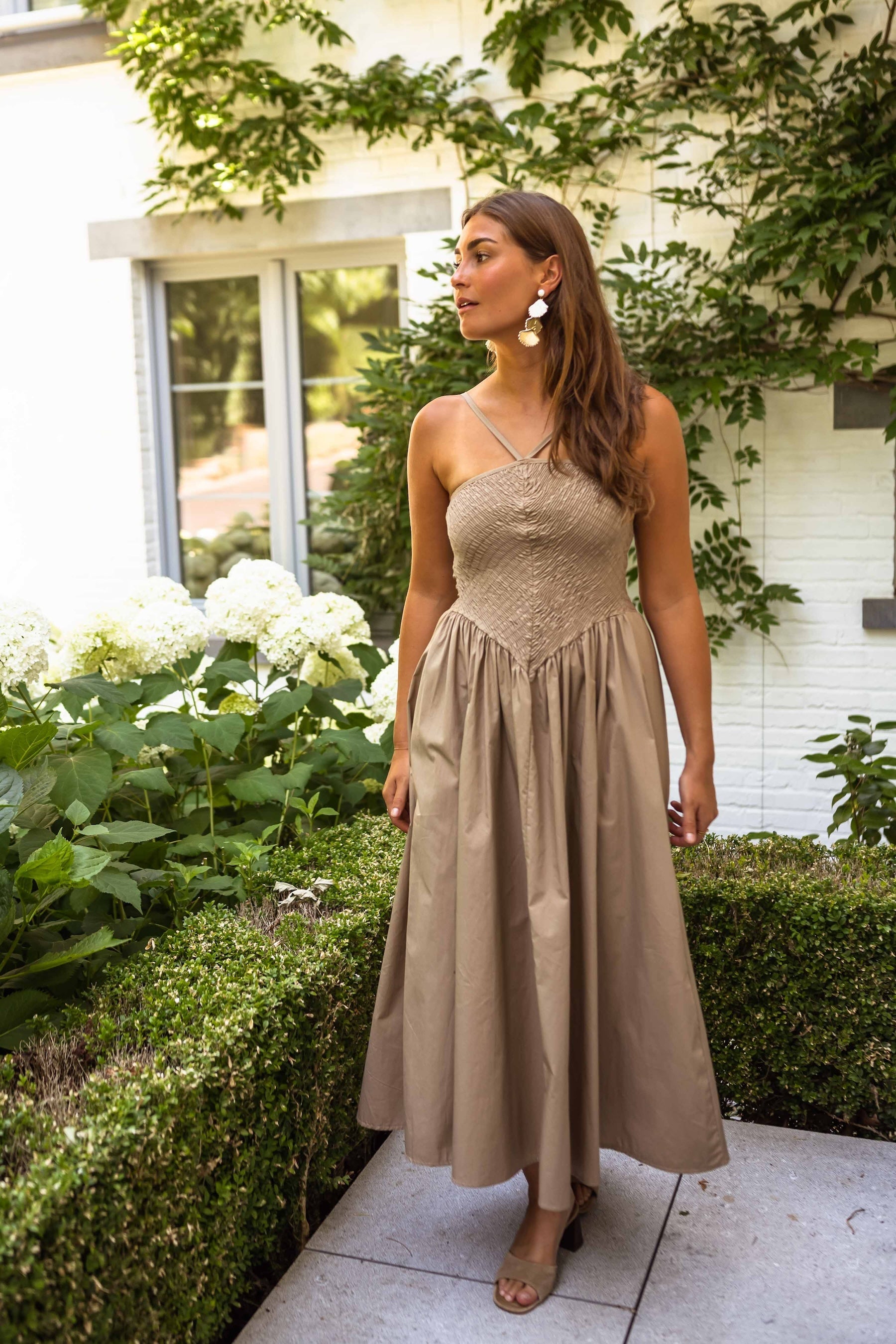 Robe Maxine taupe