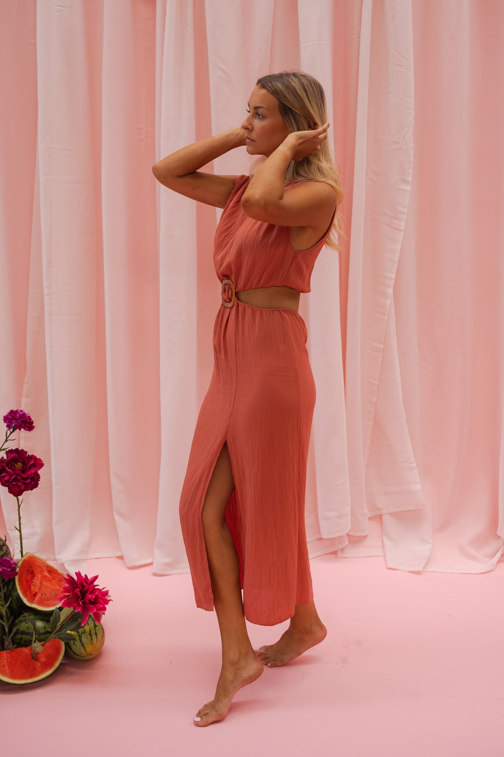 Robe Kristen en terre cuite