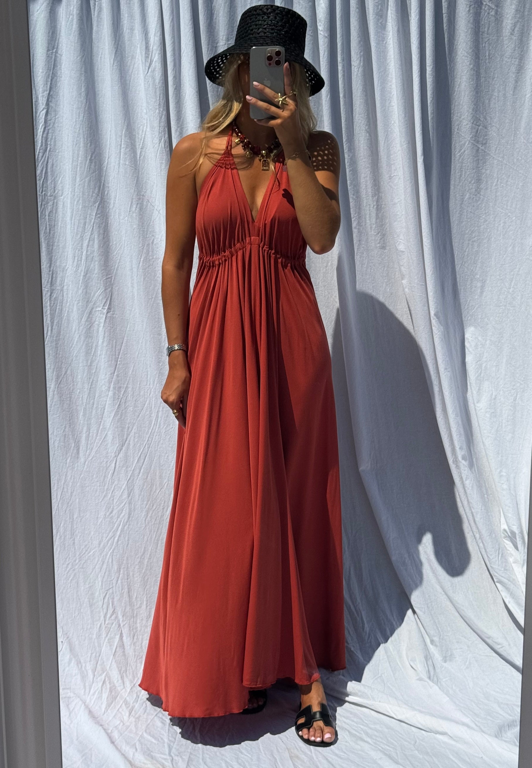 Robe Salia en terre cuite