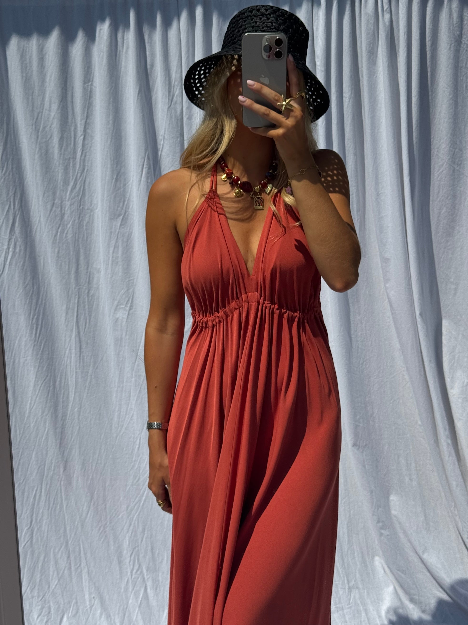 Robe Salia en terre cuite