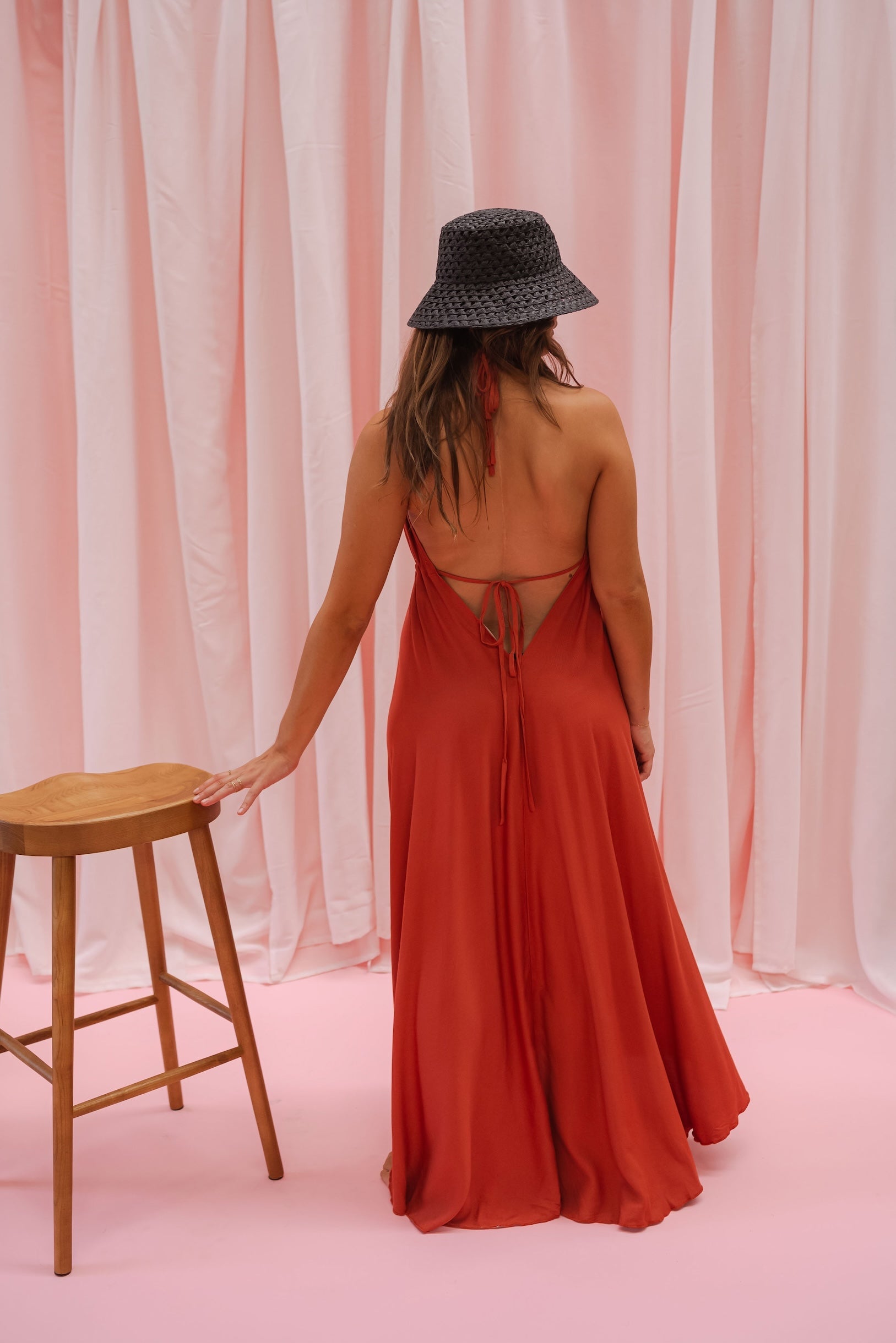 Robe Salia en terre cuite