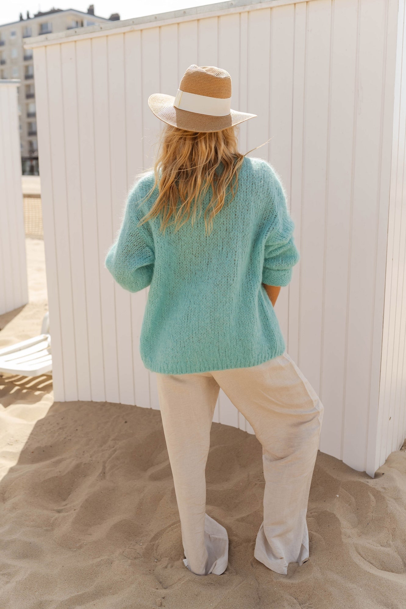 Cardigan turquoise Alina