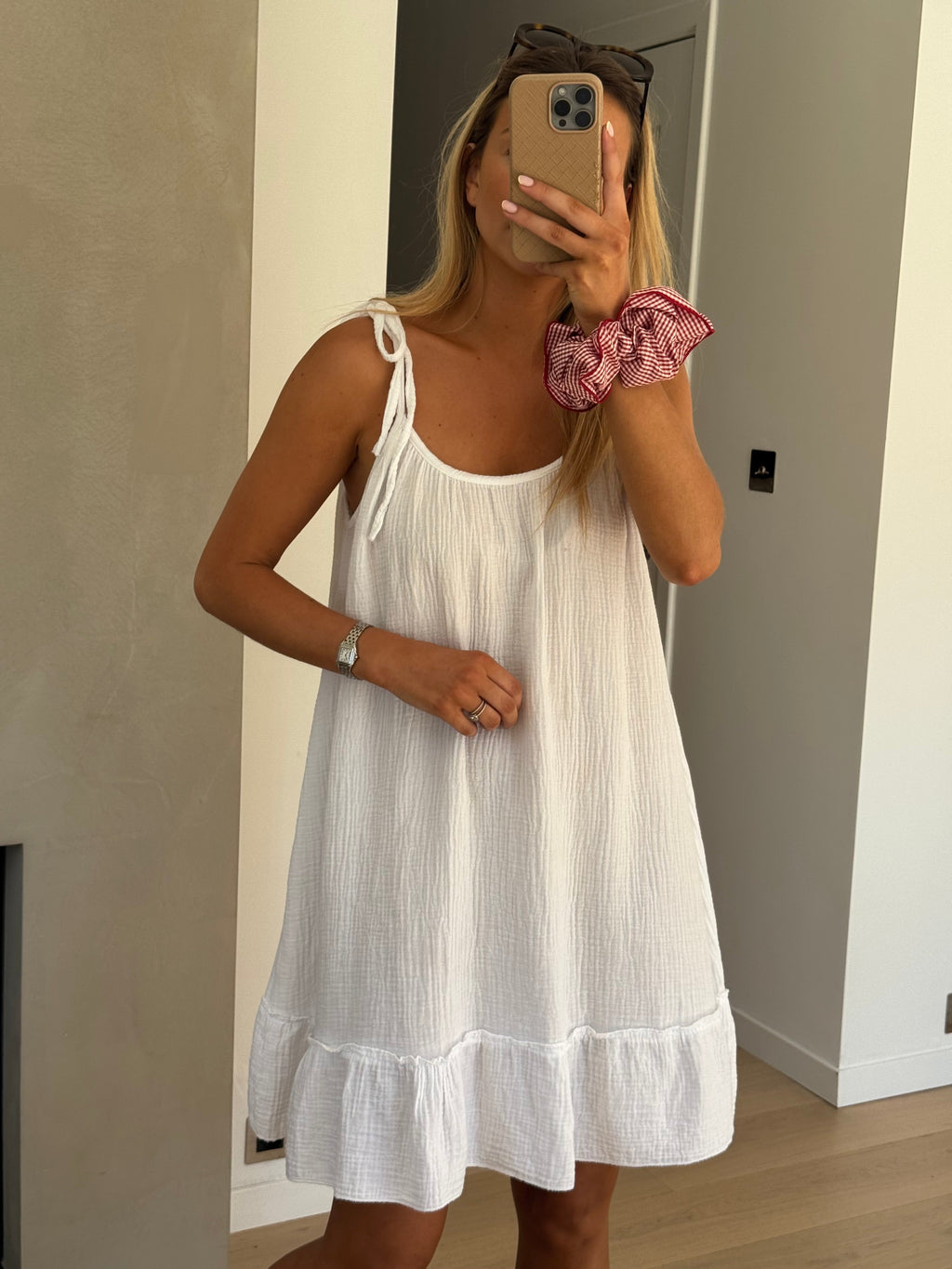 Robe Athénaïs blanche
