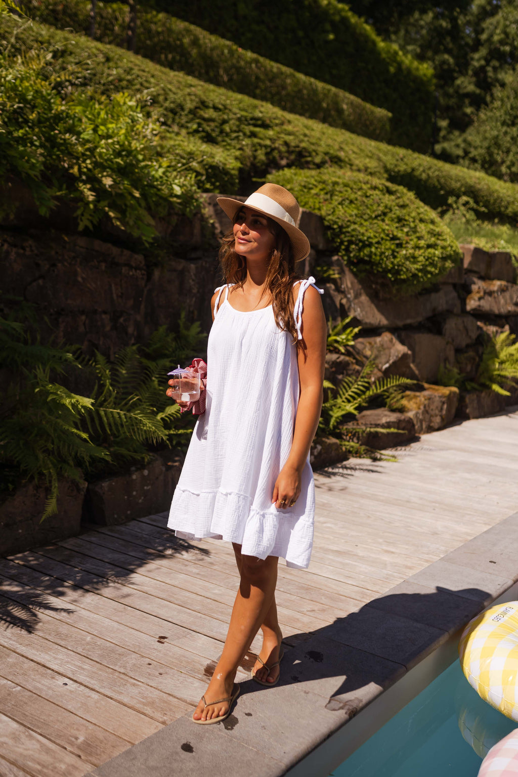 Robe Athénaïs blanche