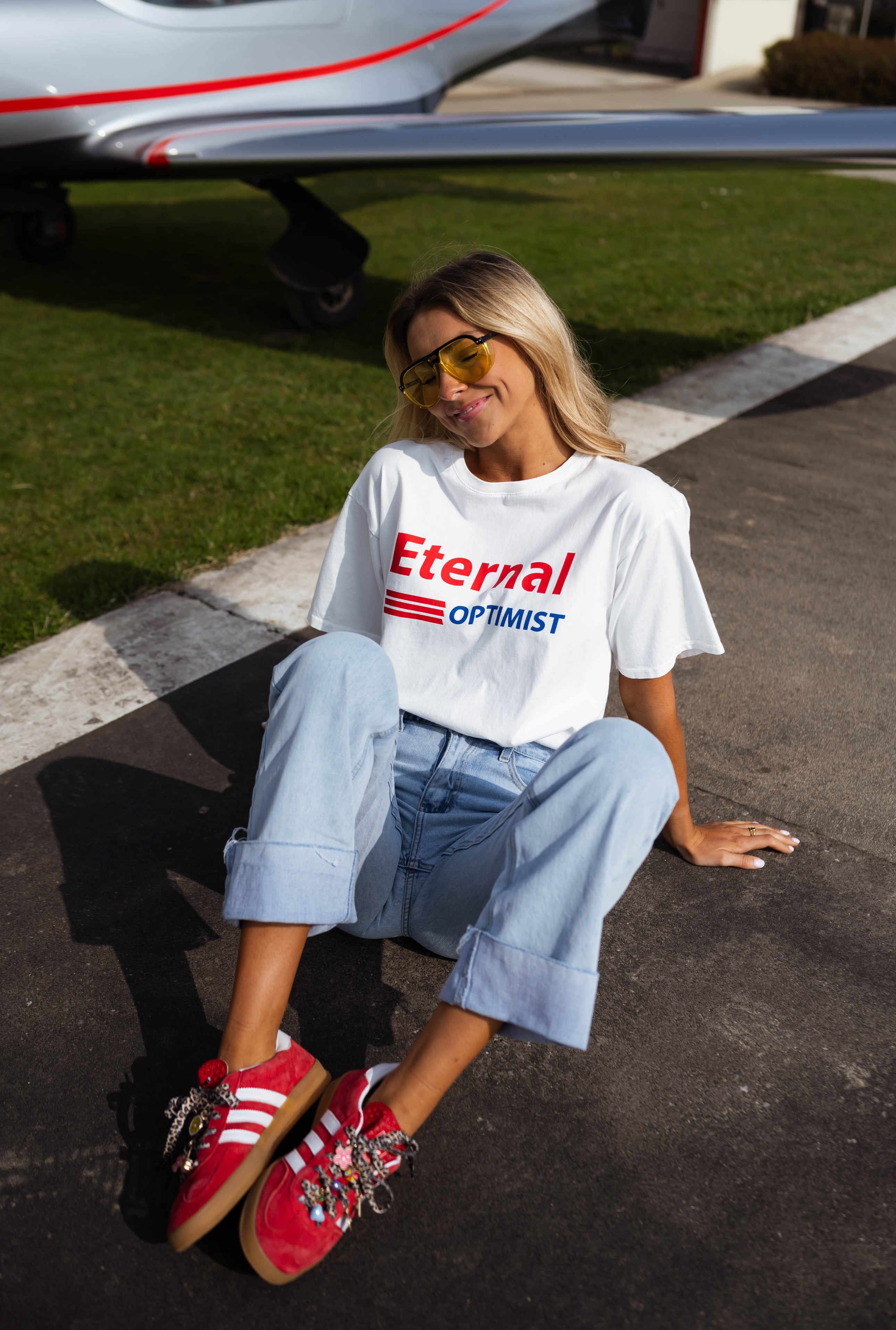 T-shirt blanc éternel