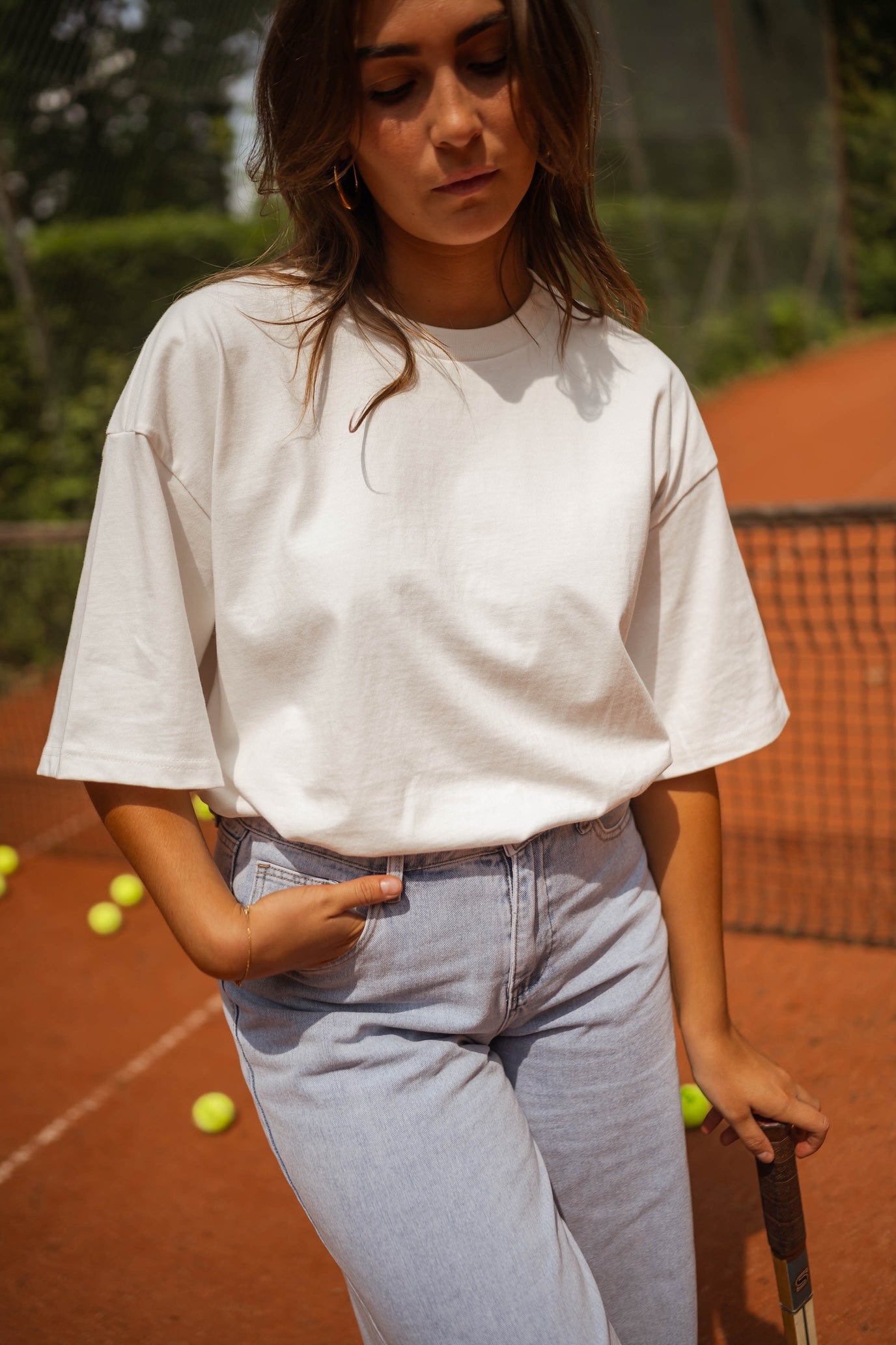 T-shirt Flo blanc
