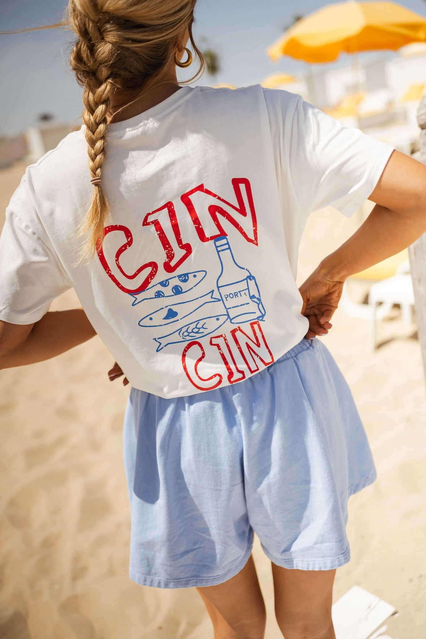 T-shirt Gine blanc