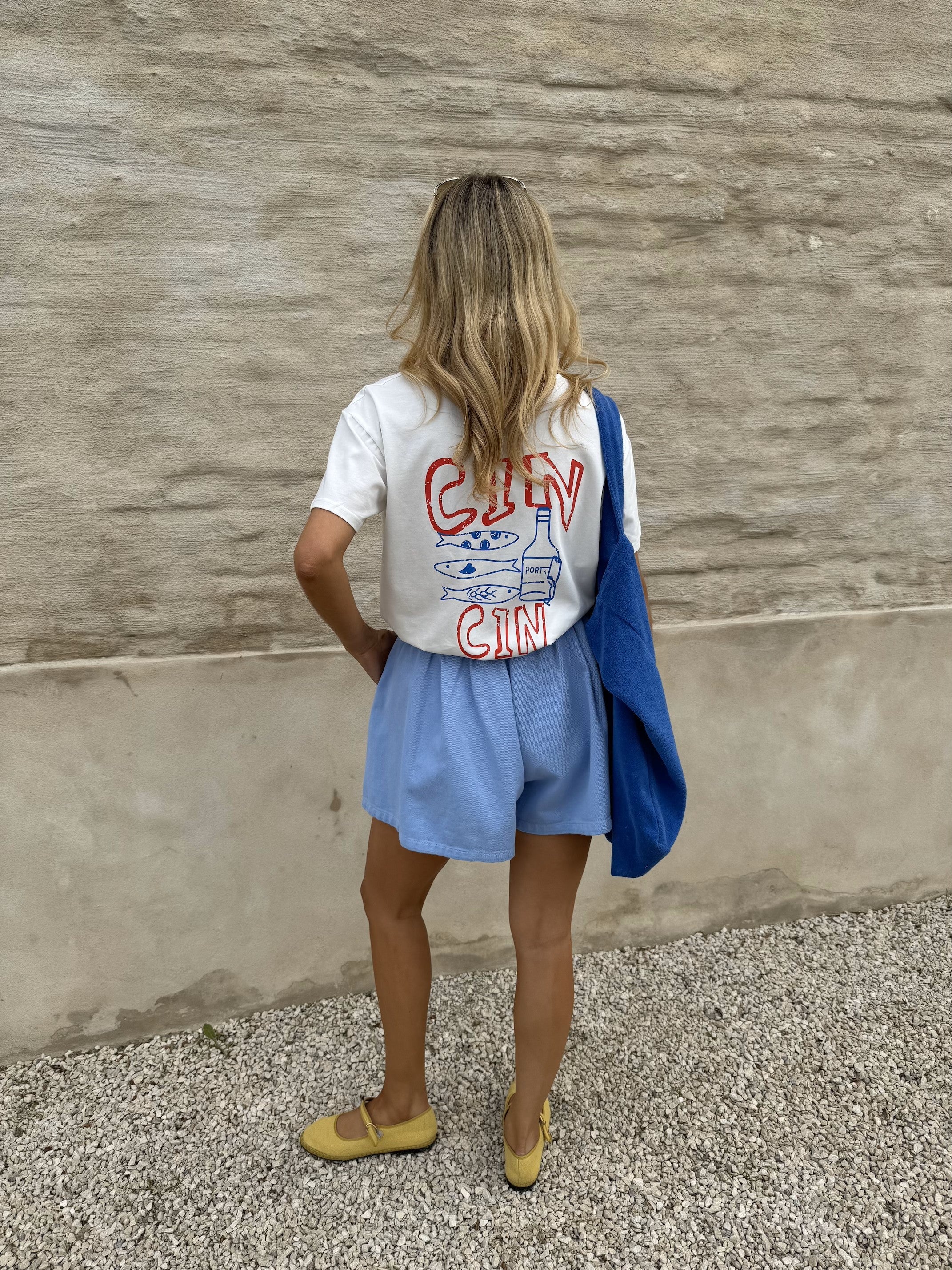 T-shirt Gine blanc