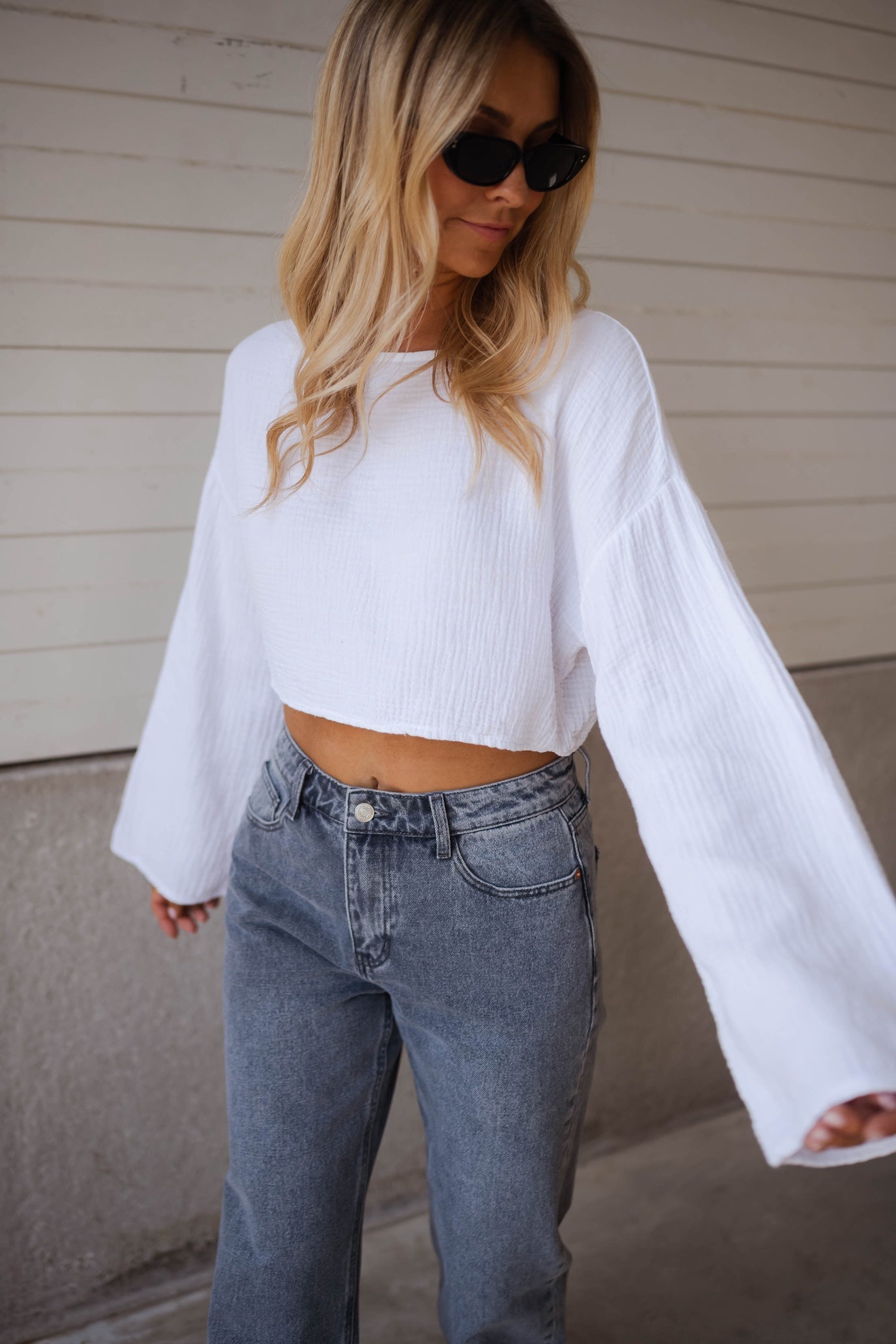 Chemisier blanc Gwendy