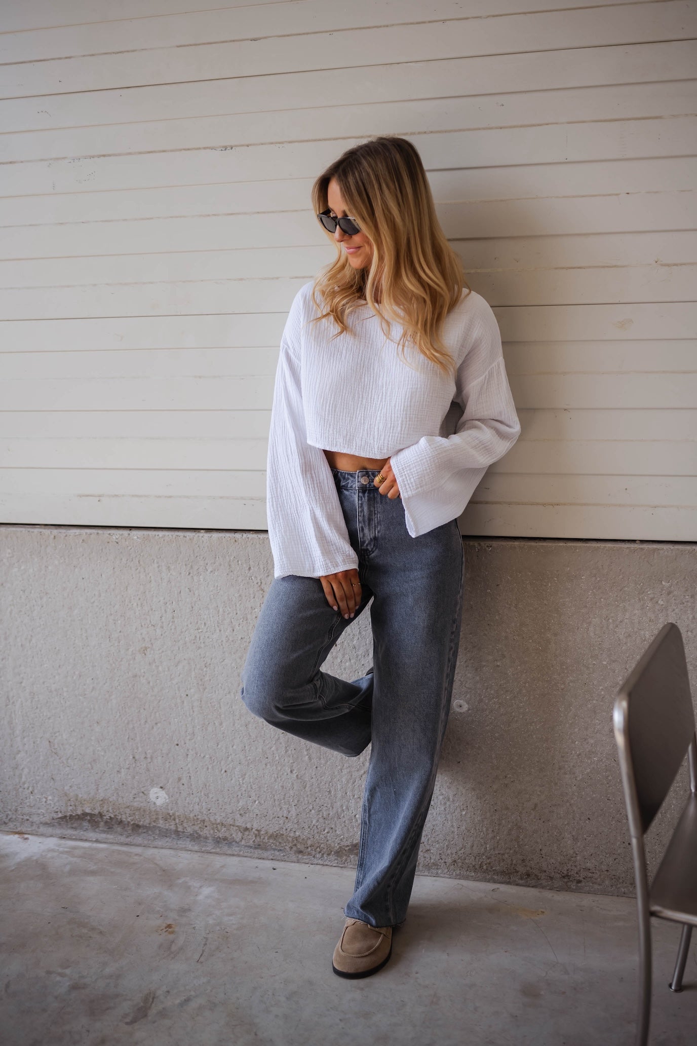 Chemisier blanc Gwendy