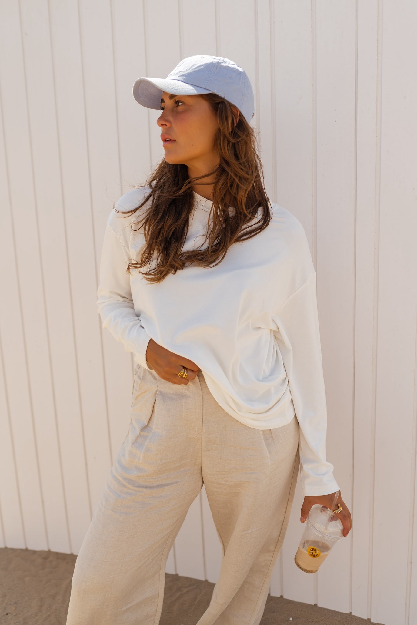 T-shirt blanc Johana