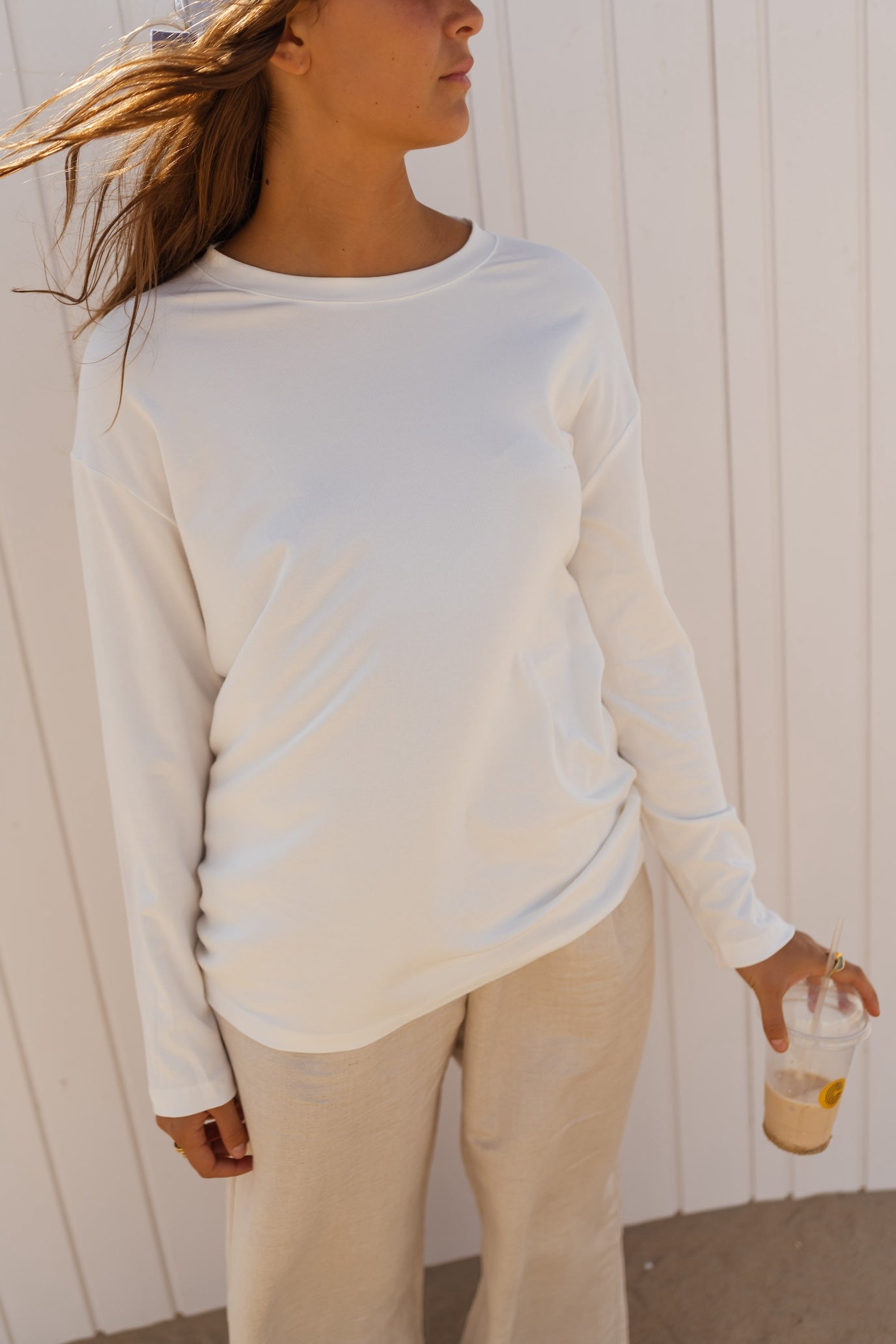 T-shirt blanc Johana