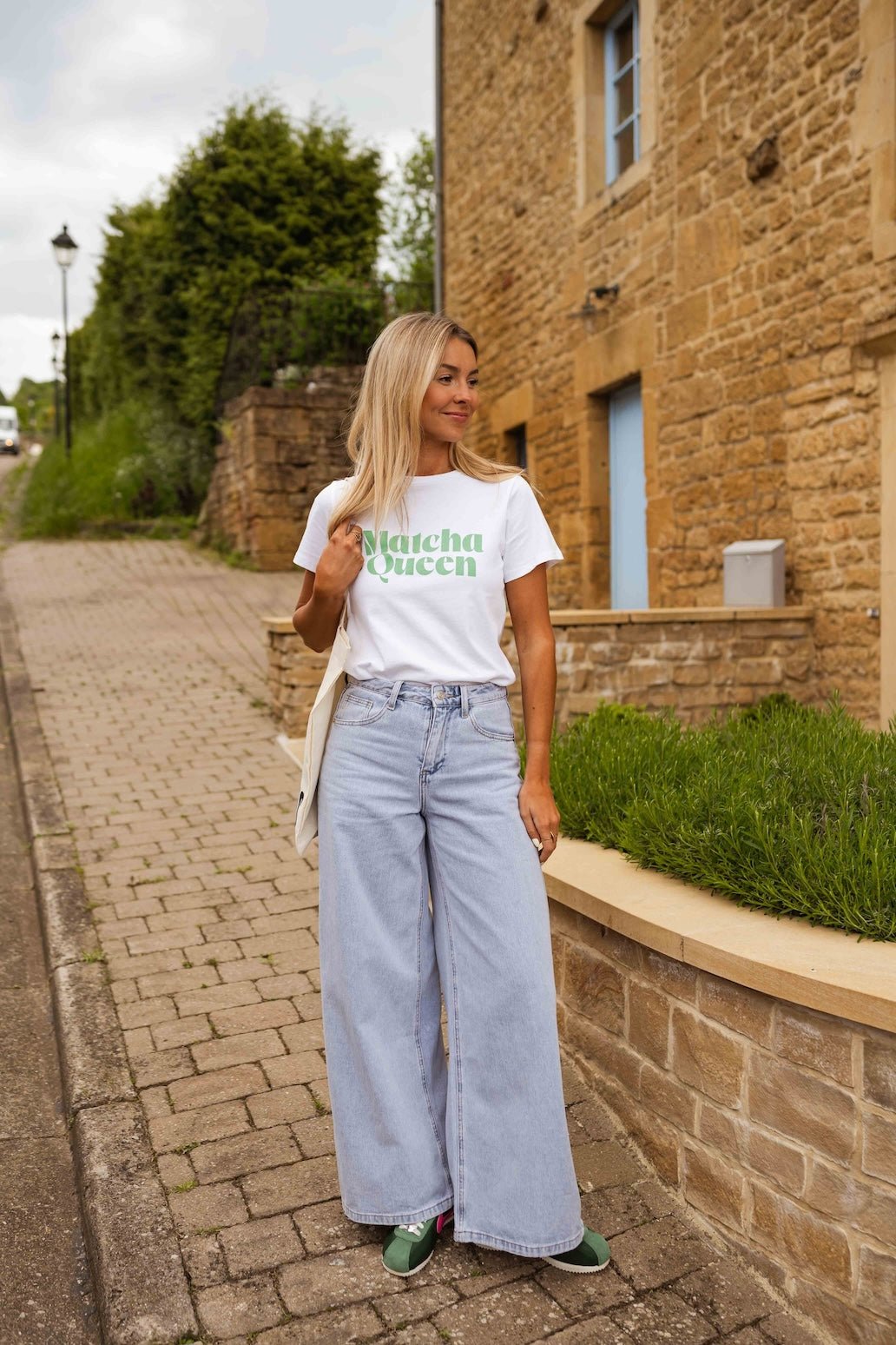 T-shirt blanc Matcha