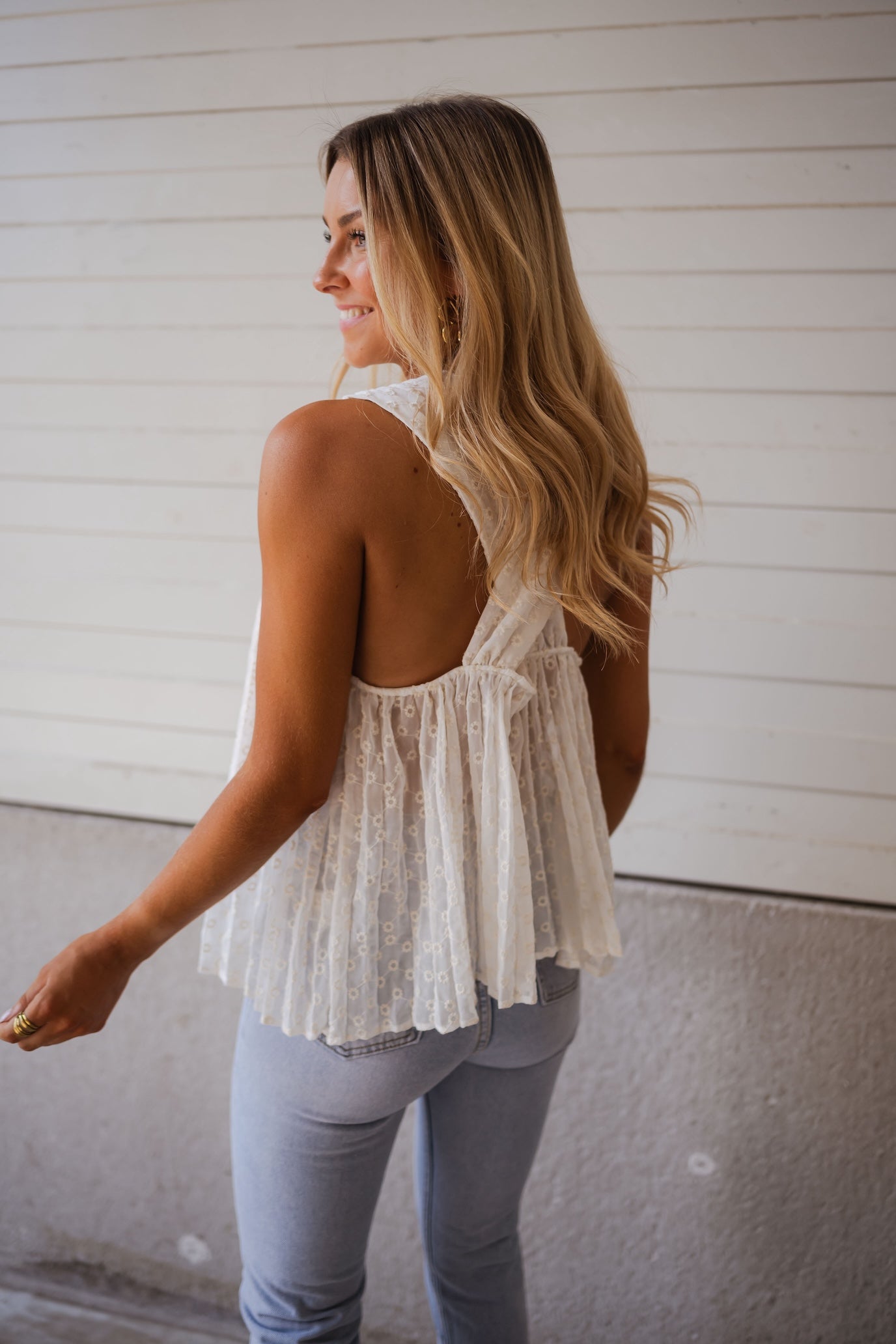 Haut Tosca blanc